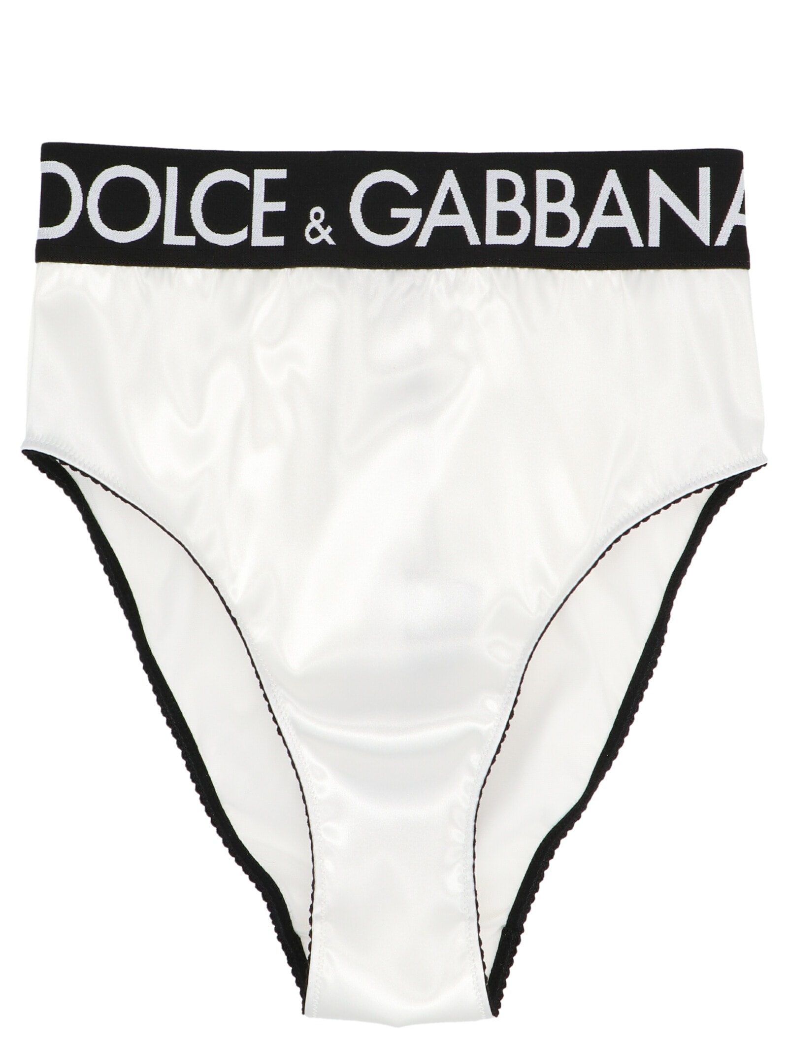 Dolce & Gabbana Logo Satin Briefs