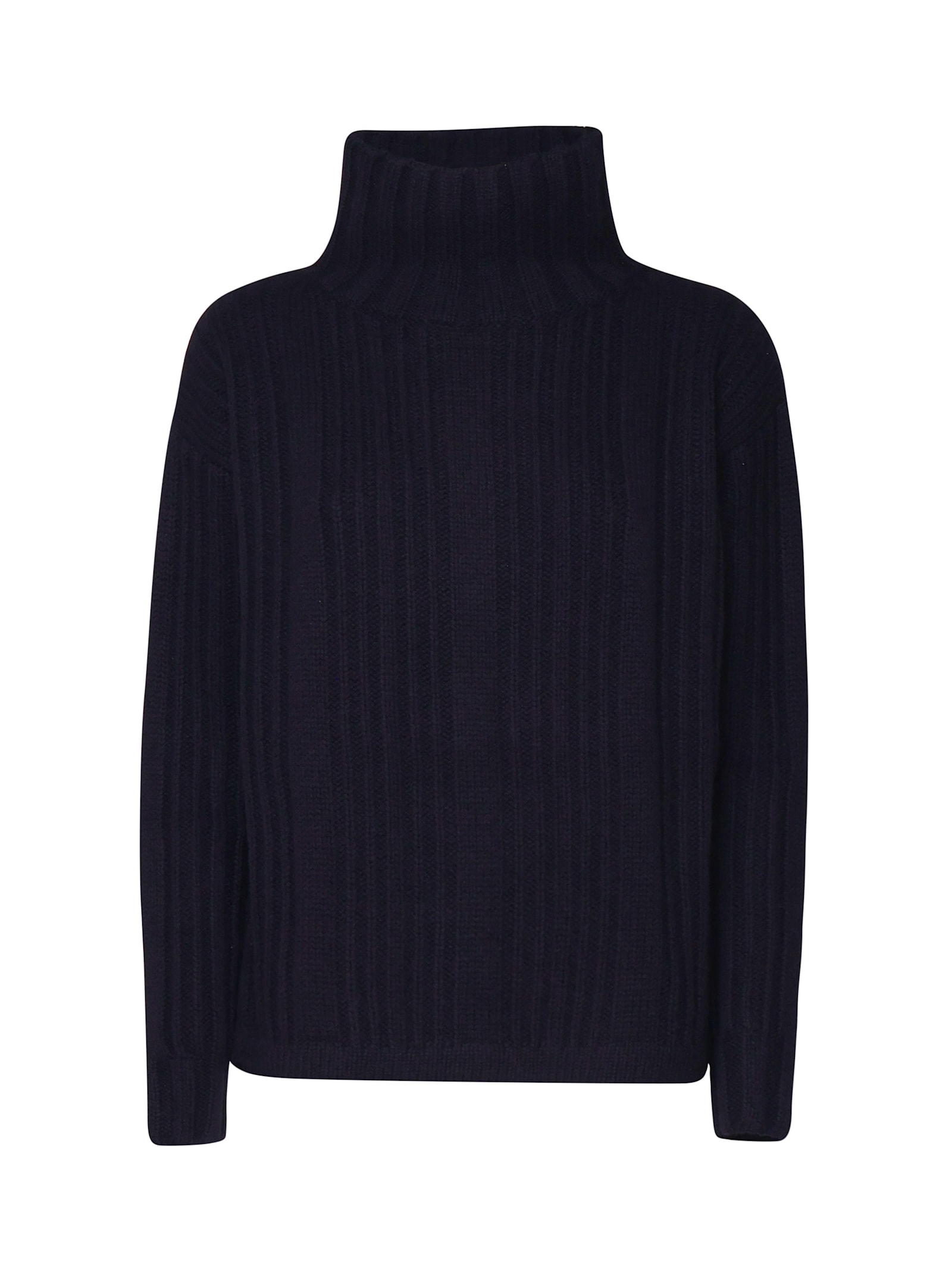 Shop Max Mara Vitalba Turtleneck Jumper In Blue