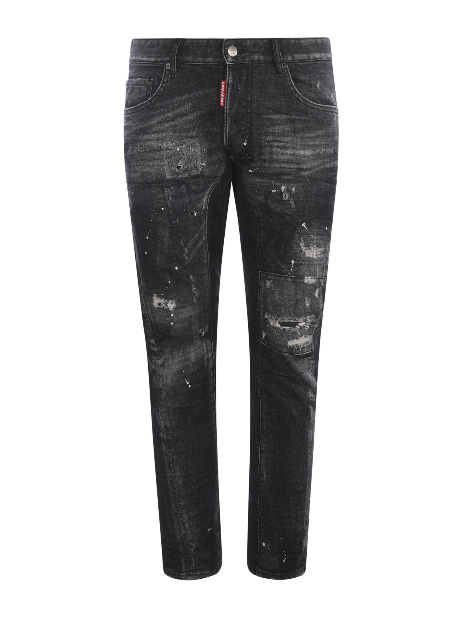 DSQUARED2 JEANS DSQUARED2 TIDY BIKER IN DENIM