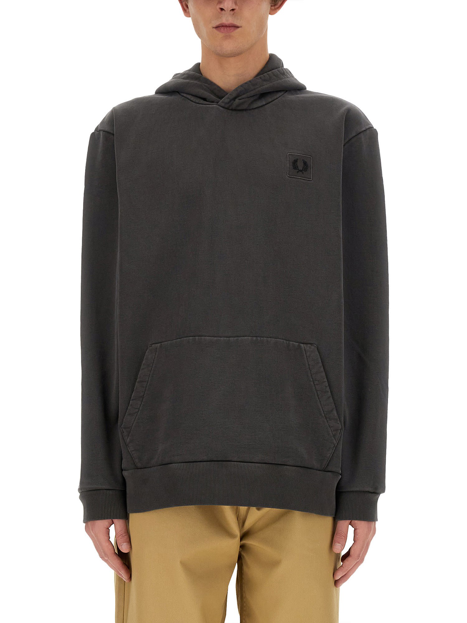 FRED PERRY SWEATSHIRT WITH LOGO