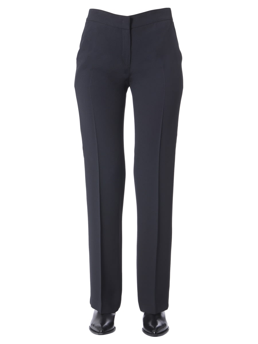 Shop N°21 Pants With Side Band In Black
