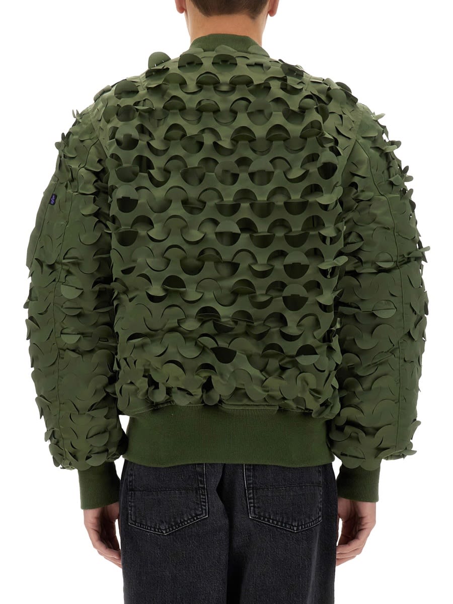 Shop Alpha Industries Flight Jacket Ma-1 Ulcans In Green