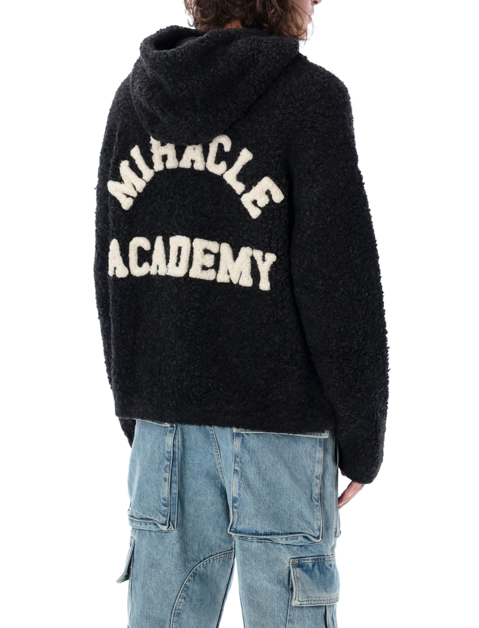 Shop Nahmias Miracle Academy Fur Hooded Coat In Black