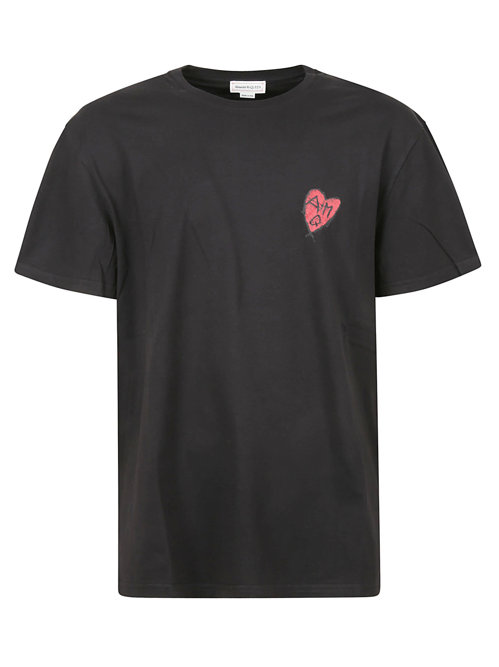 Alexander McQueen Carved Heart Print T-shirt