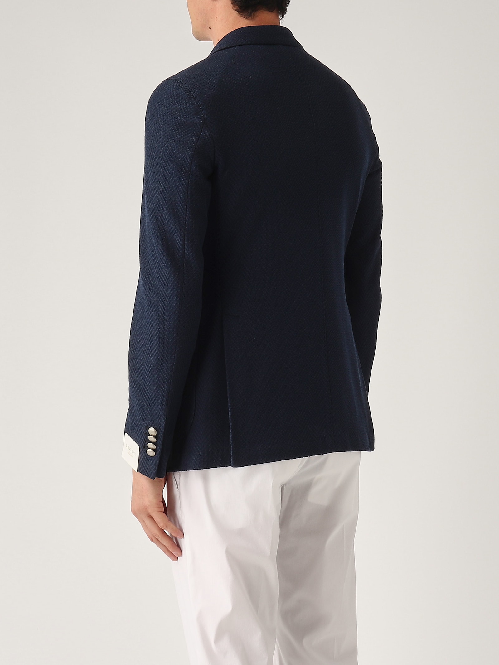 L.b.m 1911 Giacca Drop S Regolare Rever Lancia Blazer In Blue