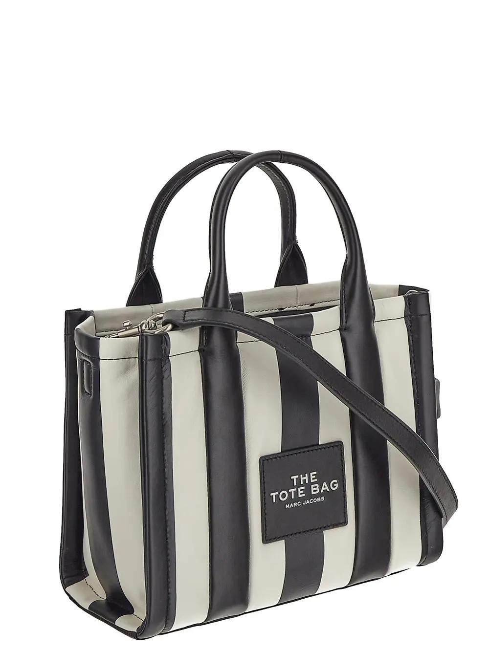 Shop Marc Jacobs The Tote Bag In Black/white