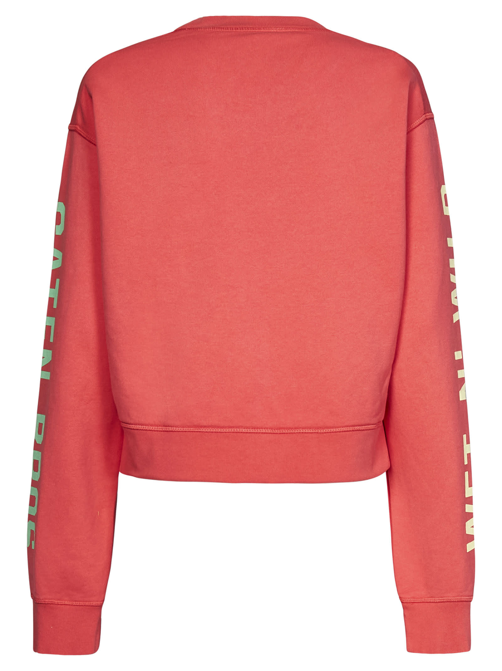 Shop Dsquared2 D2 Leaf Cut Sweatshirt