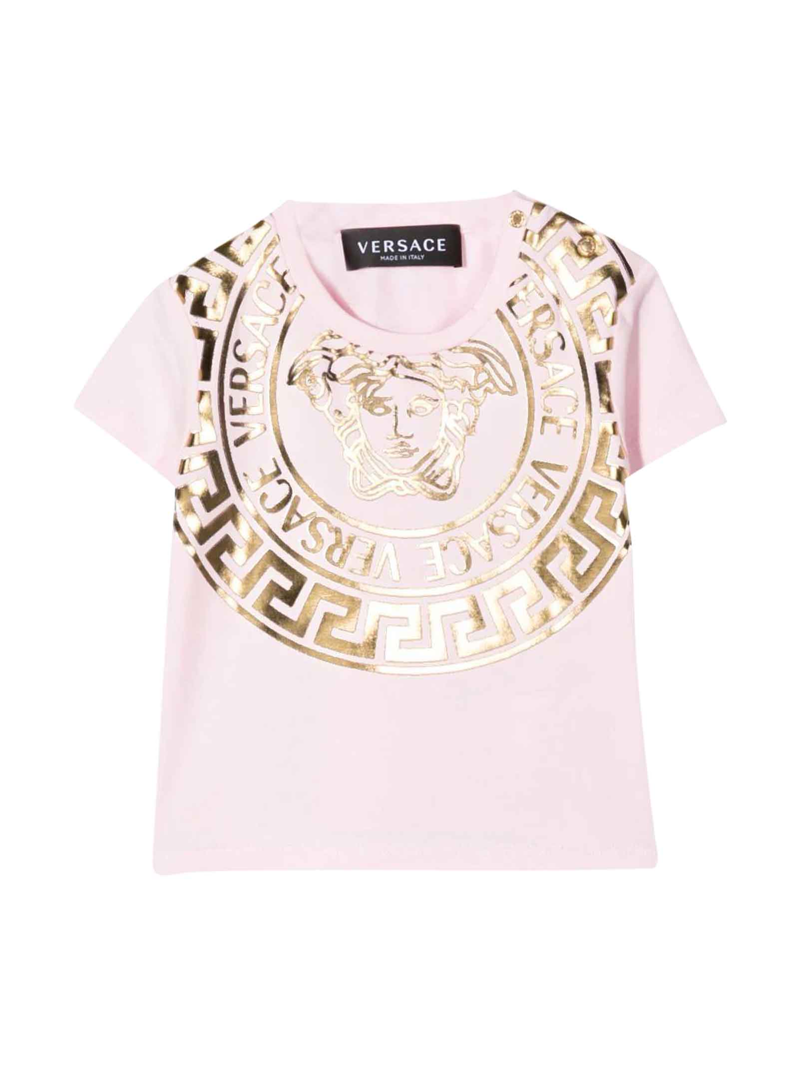 Versace Young Baby Pink T-shirt