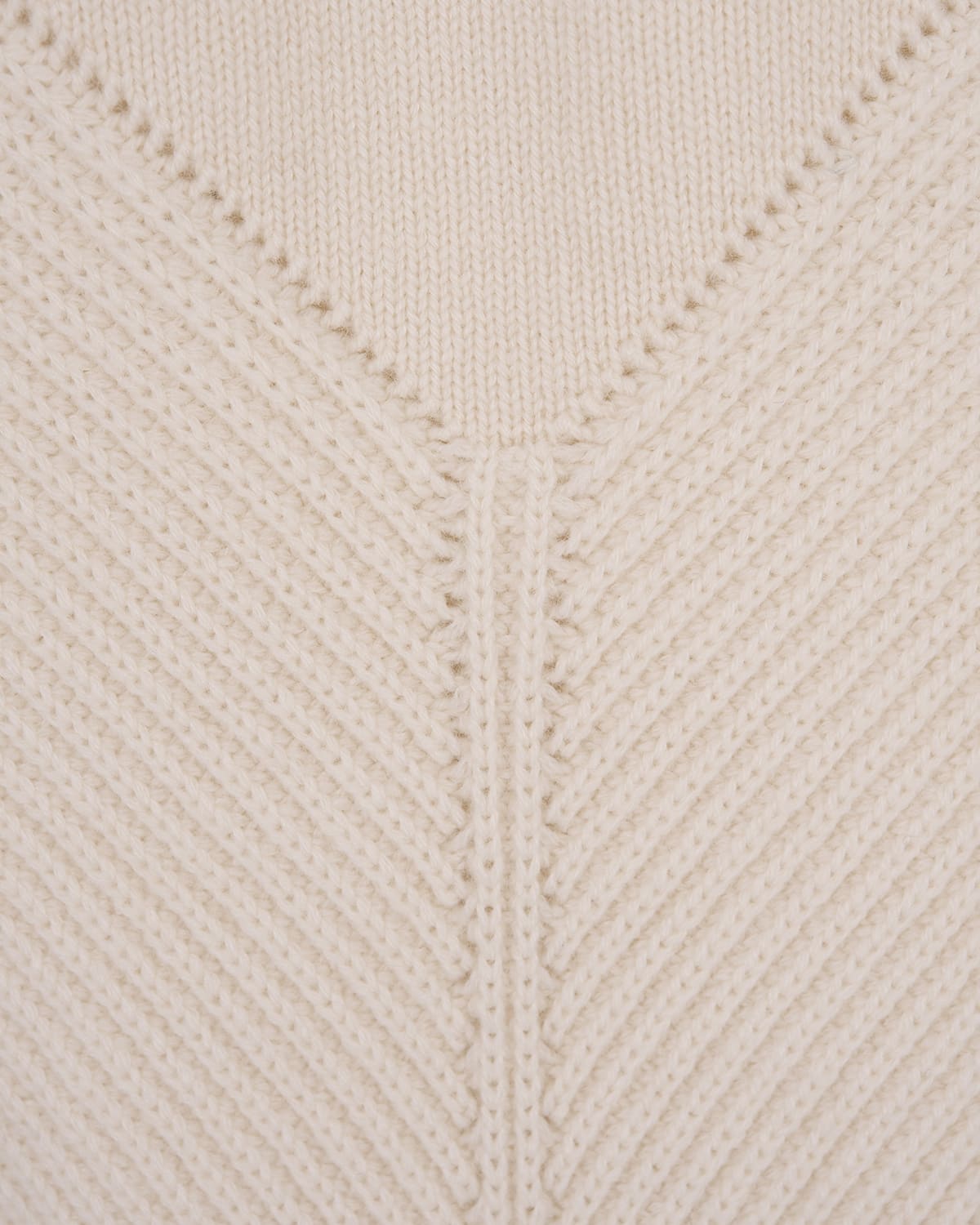 Shop Alexander Mcqueen Cream-white Sweater With Ribbed Detail