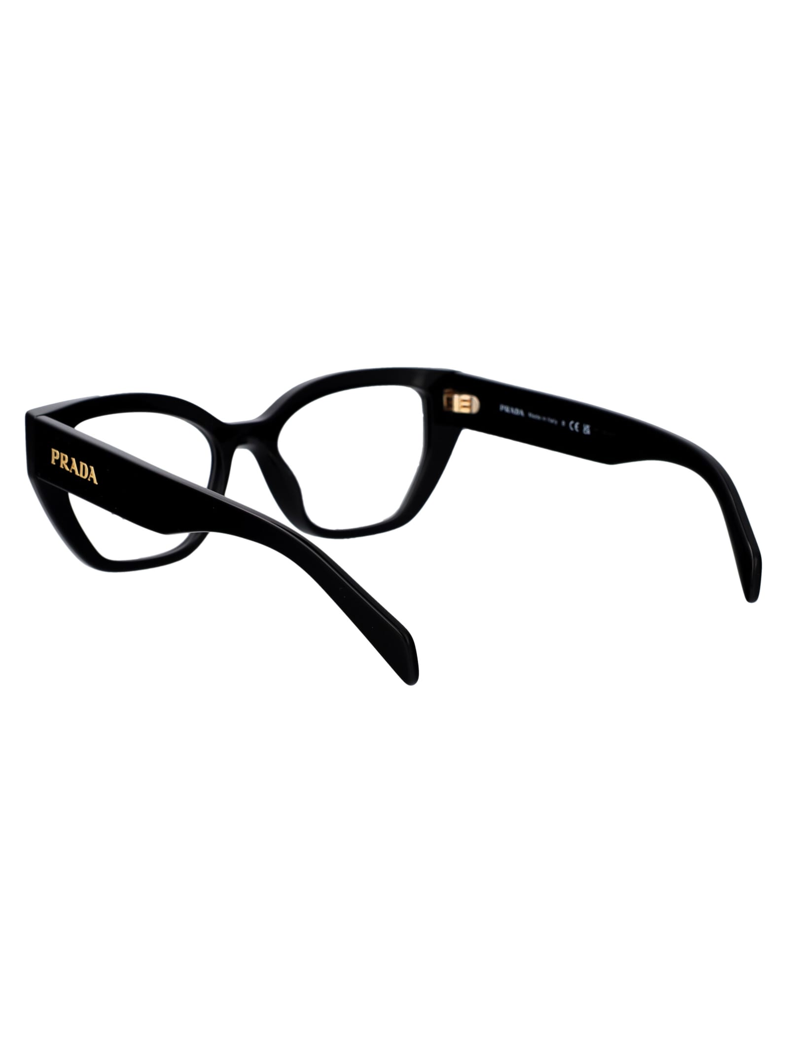 Shop Prada 0pr A16v Glasses In 16k1o1 Black