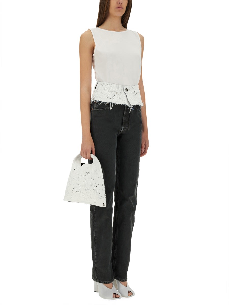 Mm6 Maison Margiela Stretch Jersey Bodysuit