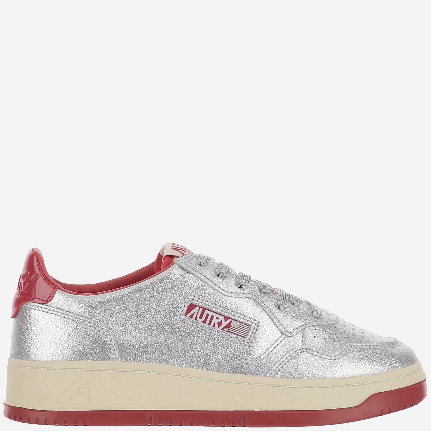 Autry Medalist Sneakers In Silver