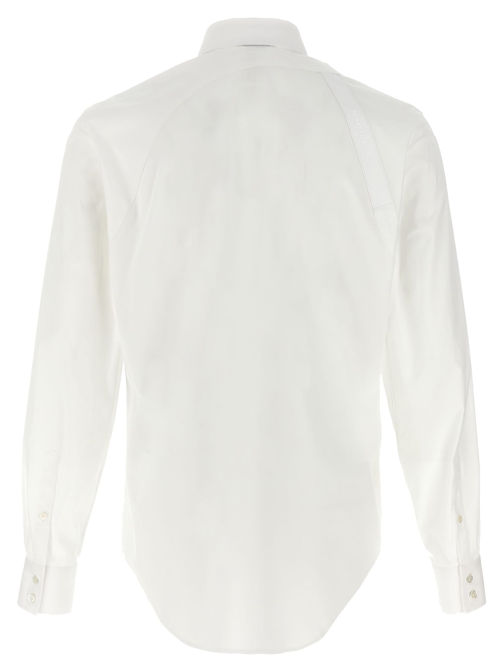 Alexander Mcqueen Harness Shirt In White