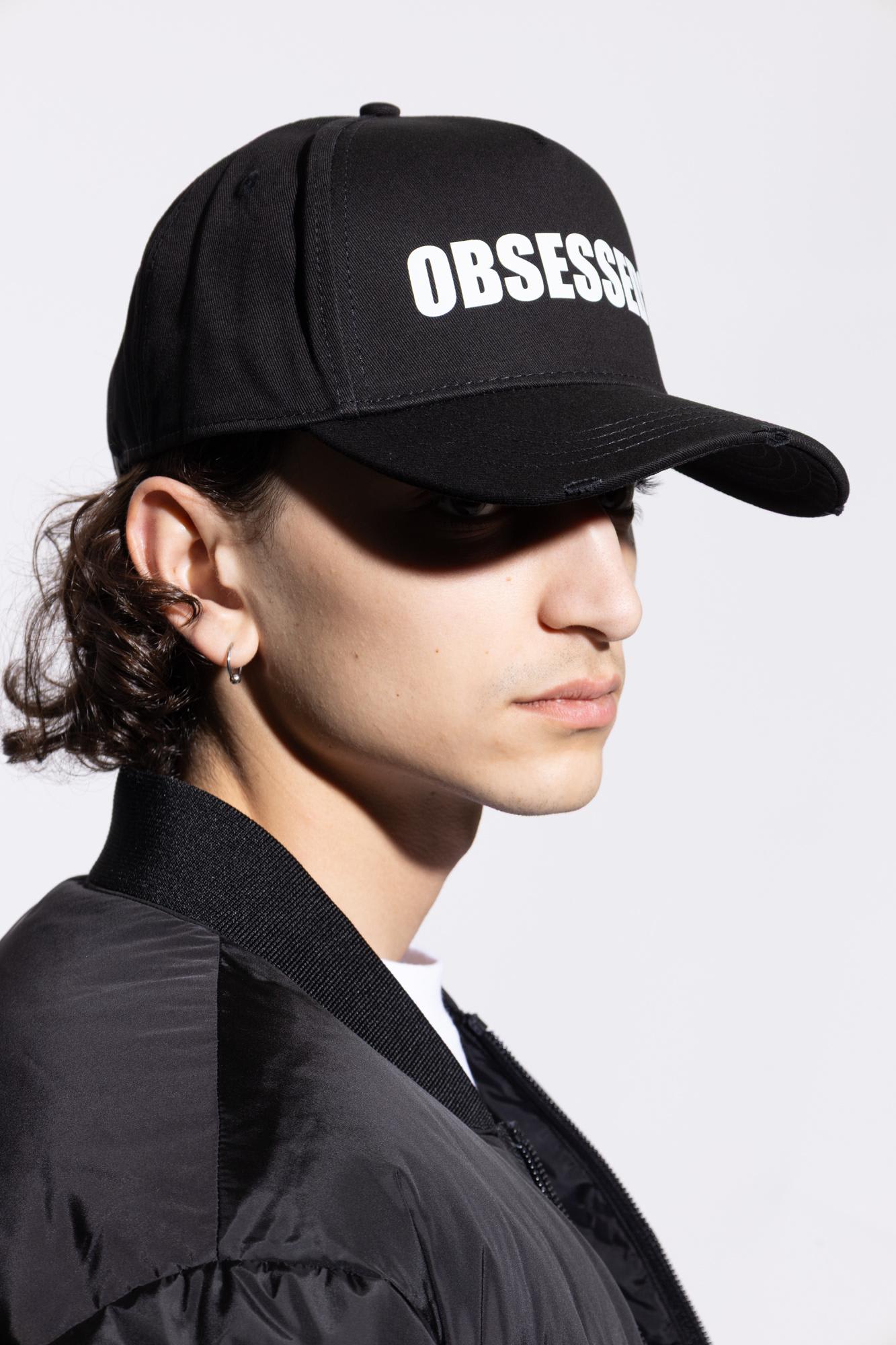 Dsquared2 Baseball Cap In Black