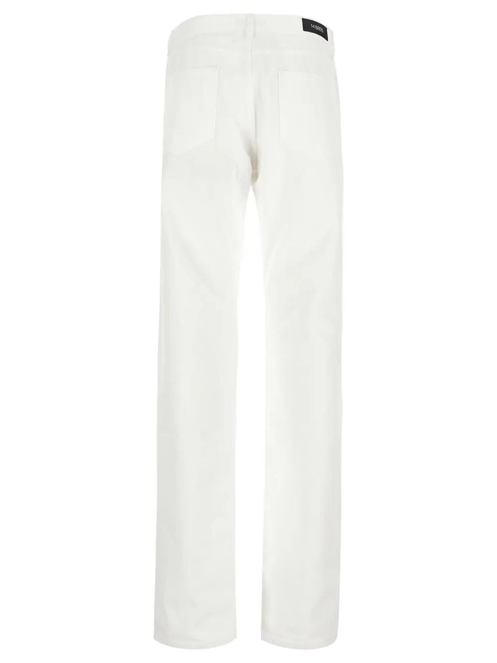 Shop 14 Bros Cheswick Jeans In White