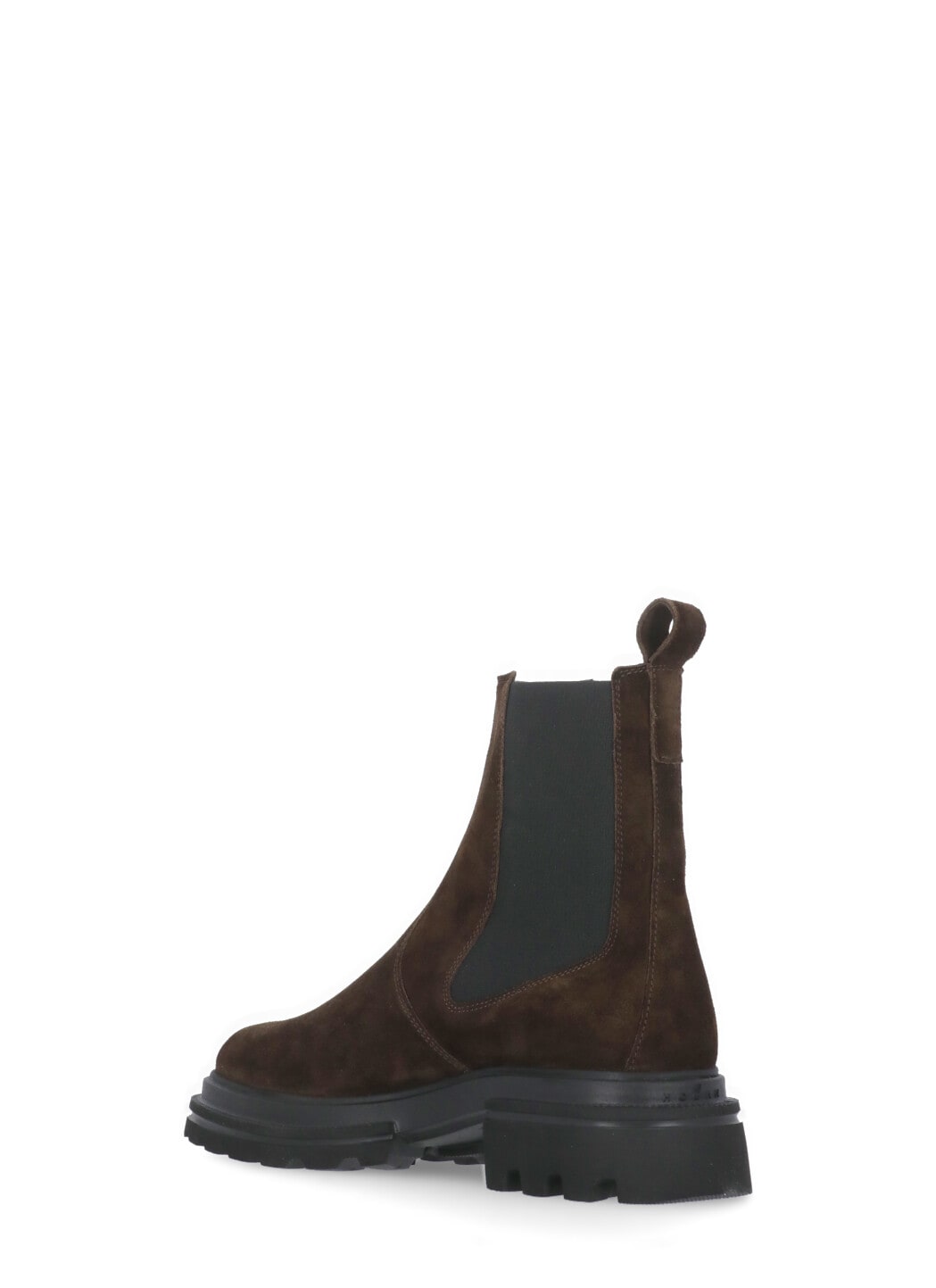 Shop Hogan H674 Chelsea Boots In Brown