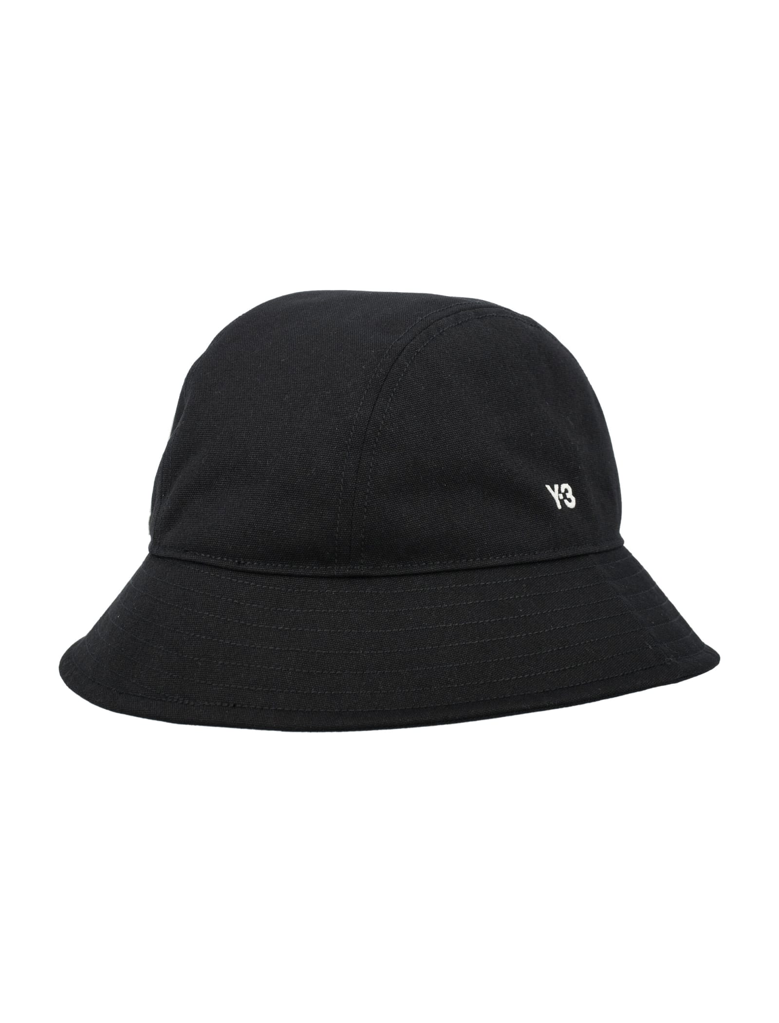 Shop Y-3 Yojhi Bucket Hat In Black