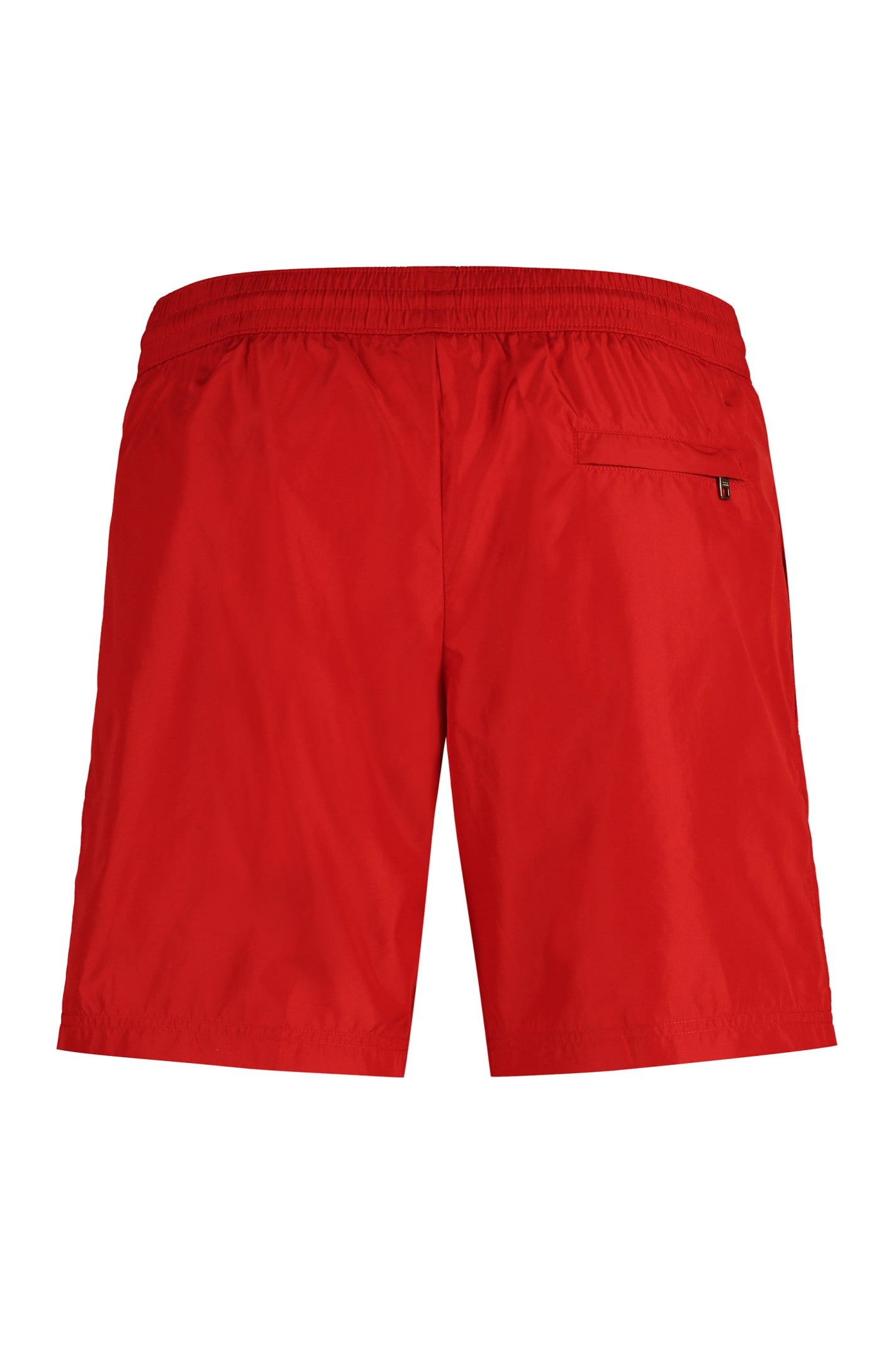 Shop Dolce & Gabbana Nylon Swim Shorts In Red