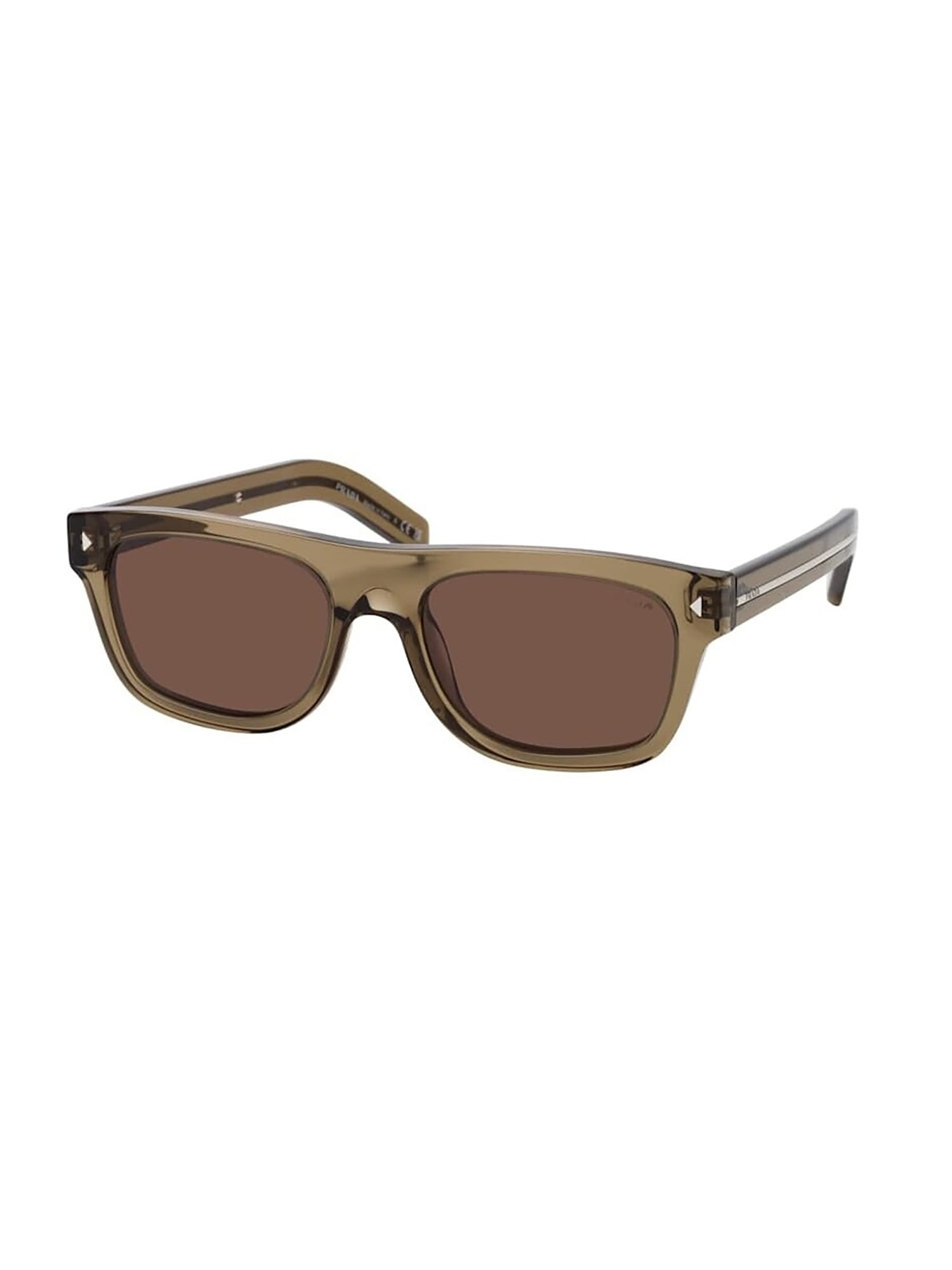 Prada B12s Sole Sunglasses In Brown