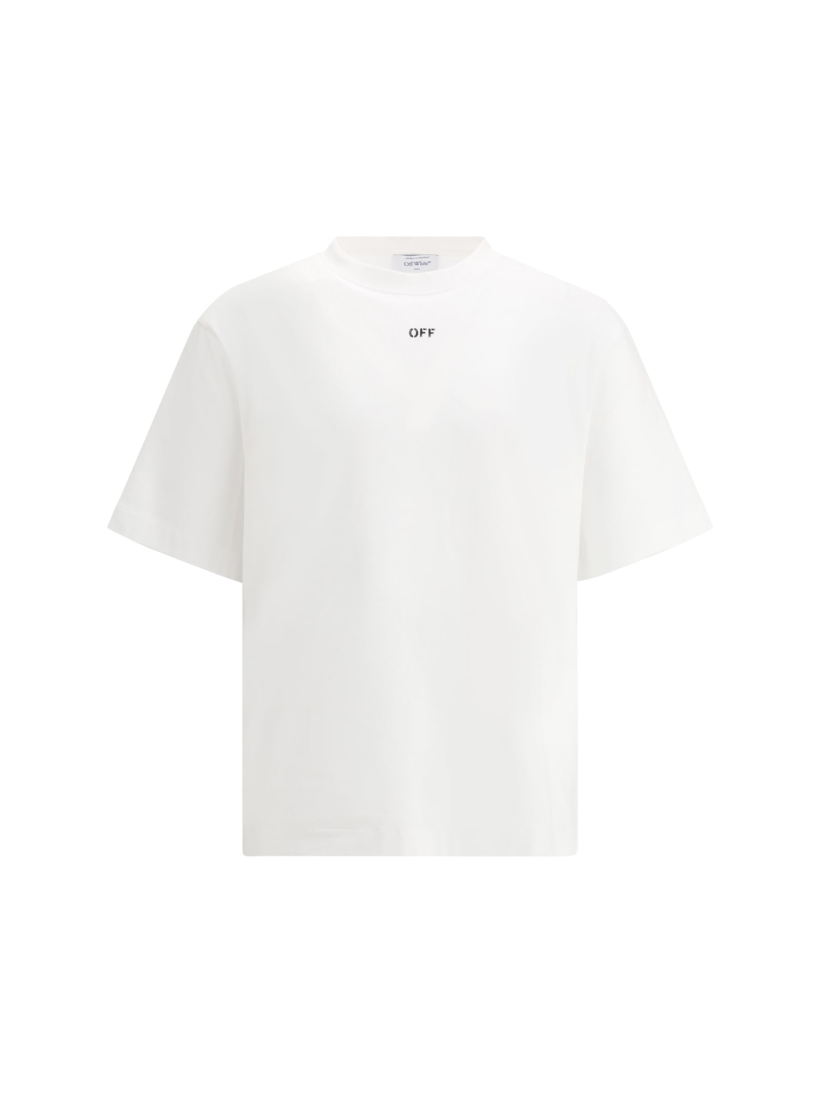 Shop Off-white Vibe Arrow Skate T-shirt In White Black