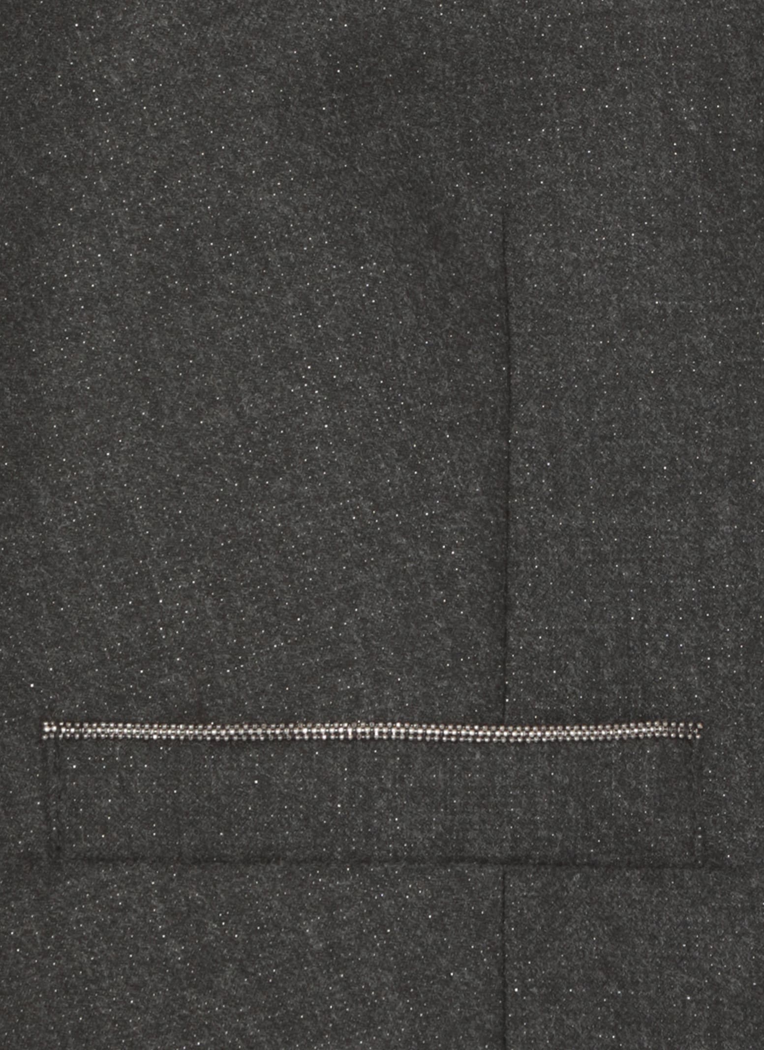 Shop Peserico Wool Gilet In Grey