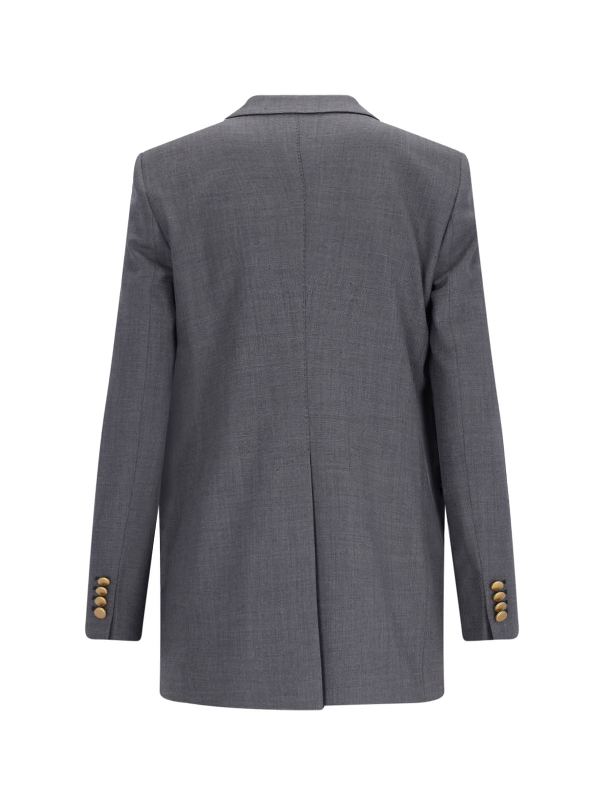 Shop Tagliatore Jasmine Double-breasted Blazer In Gray