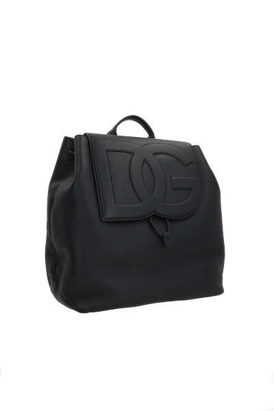 Shop Dolce & Gabbana Logo Embossed Backpack In Nero