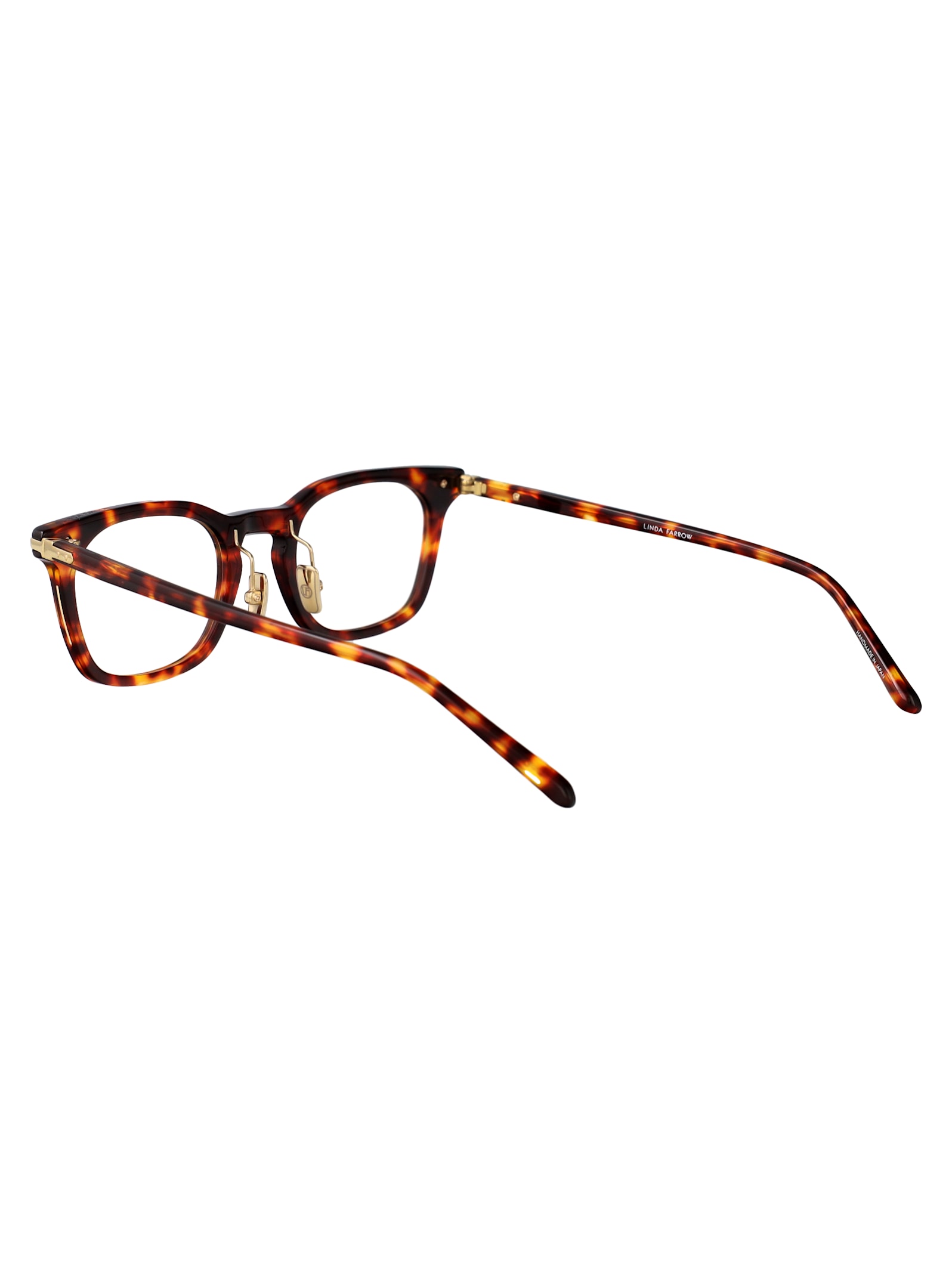 Linda Farrow Hawkin Glasses In Brown