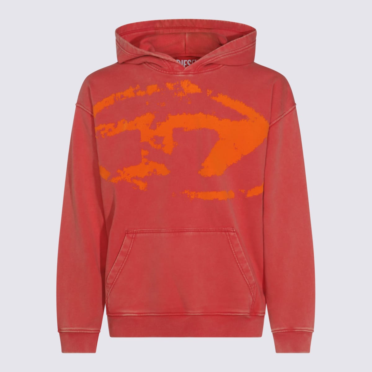 Red Cotton Sweatshirt