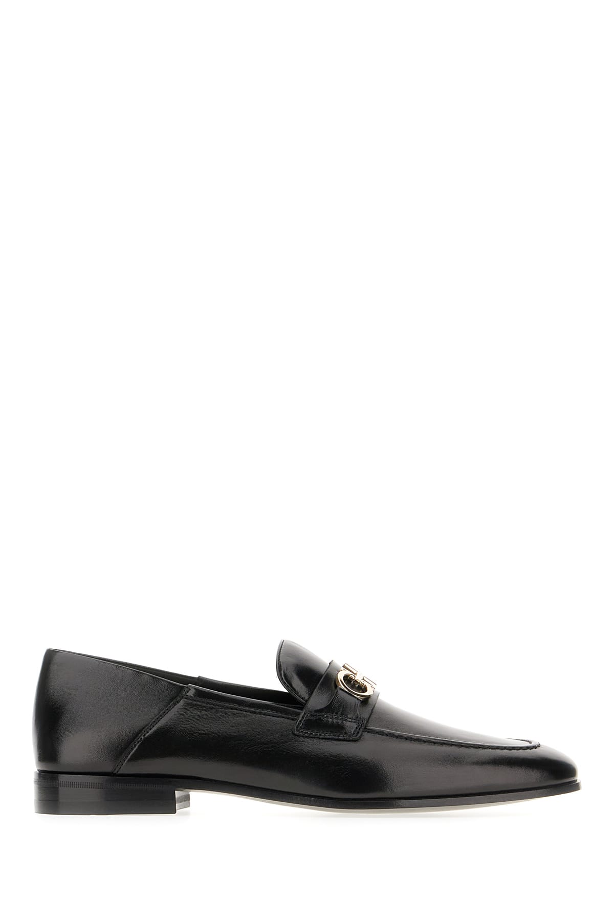 Black Leather Loafers