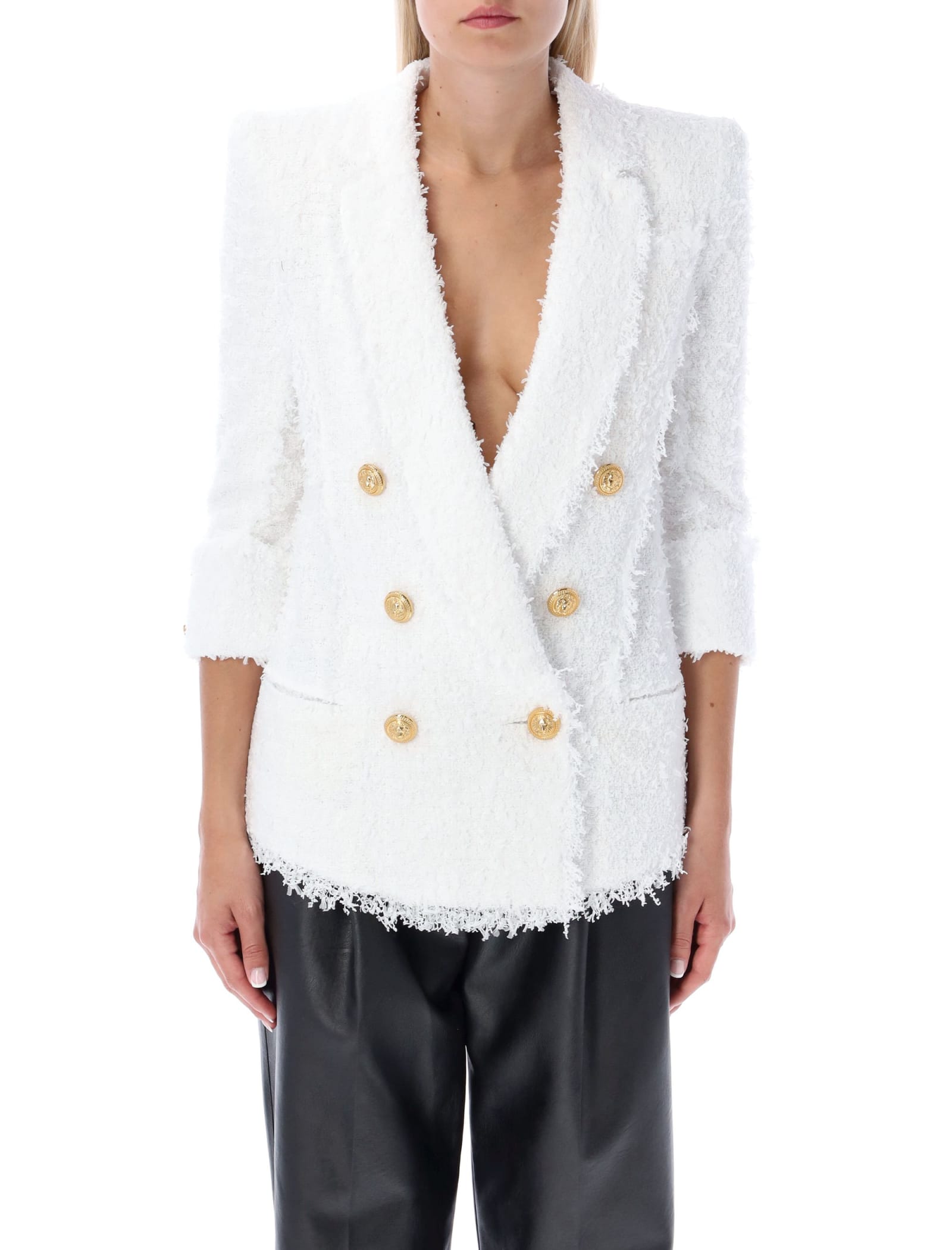 BALMAIN TWEED BLAZER