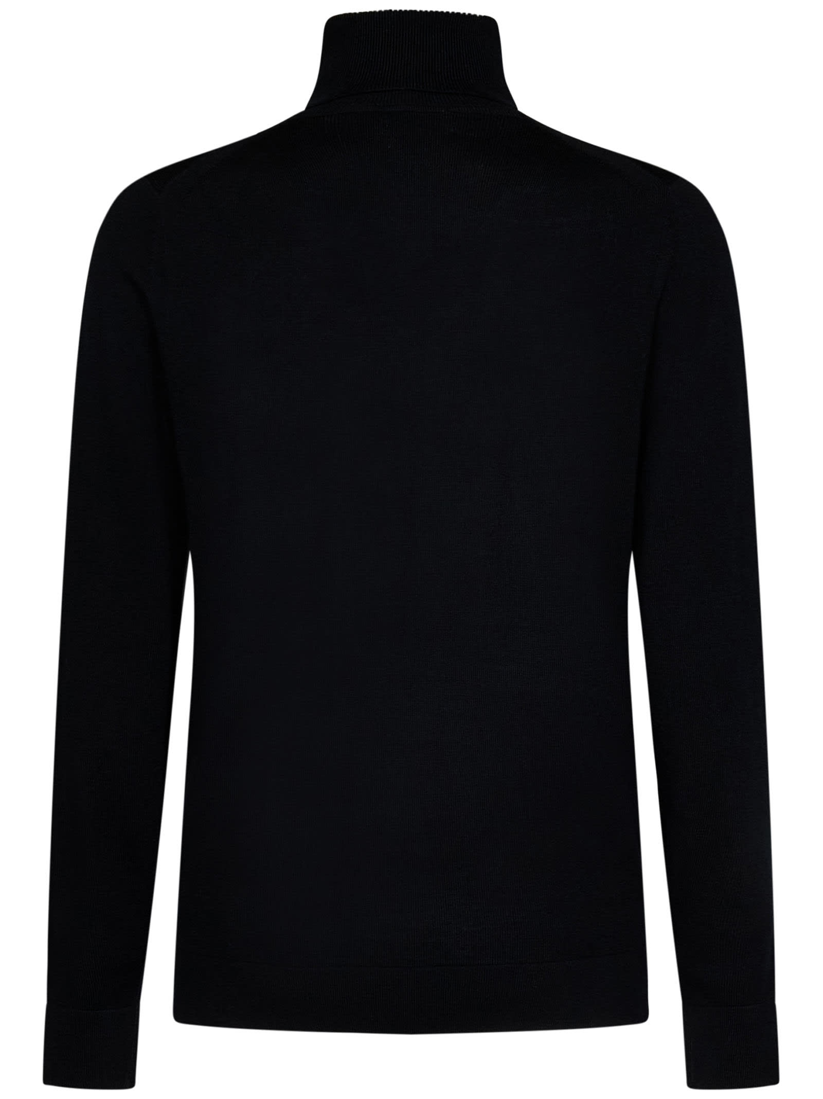 Shop Calvin Klein Sweater Sweater In Black