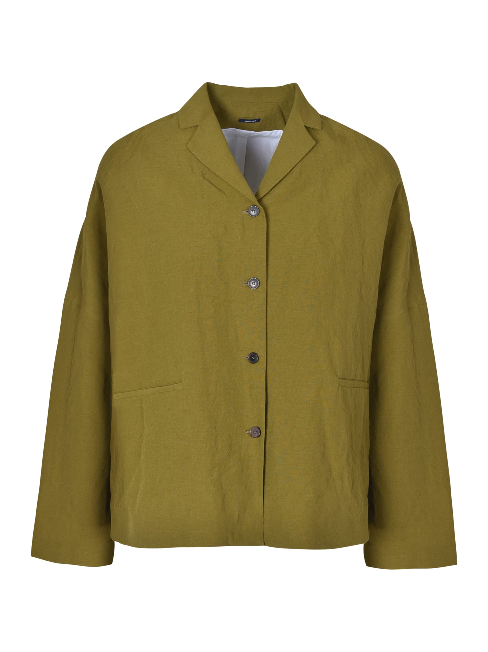 A Punto B Oversized Buttoned Jacket In Prato