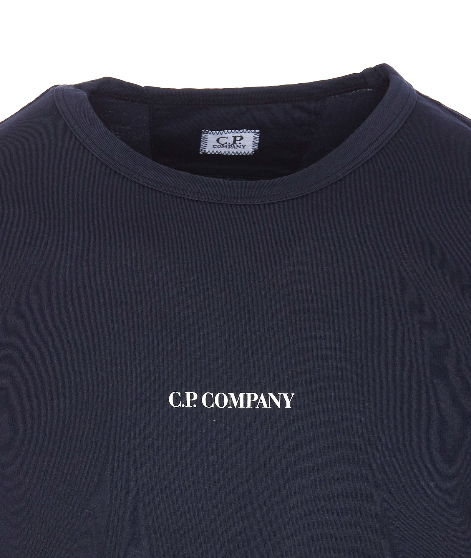 C.p. Company Cp Company T-shirts And Polos Black In Black
