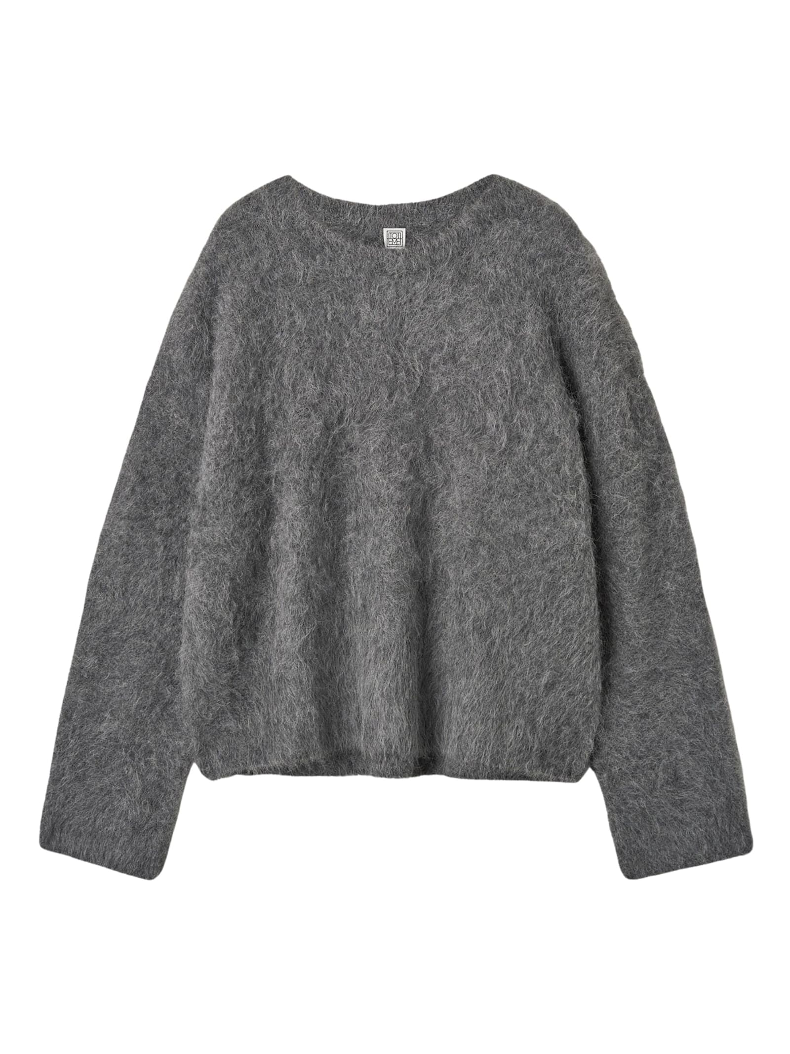 Totême Boxy Jersey In Gray