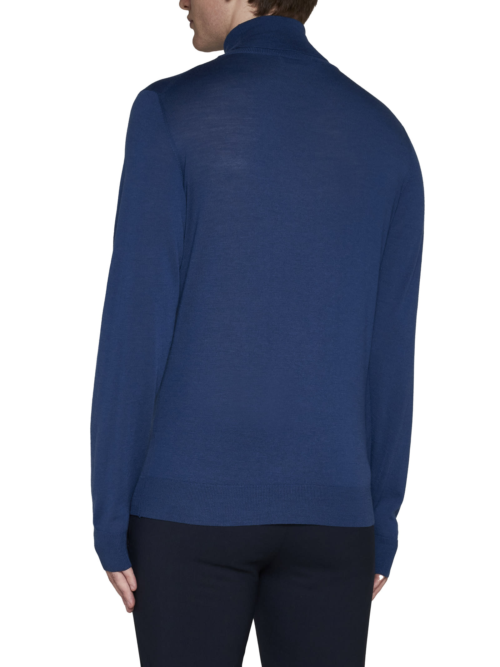Shop Piacenza Cashmere Sweater In Blue
