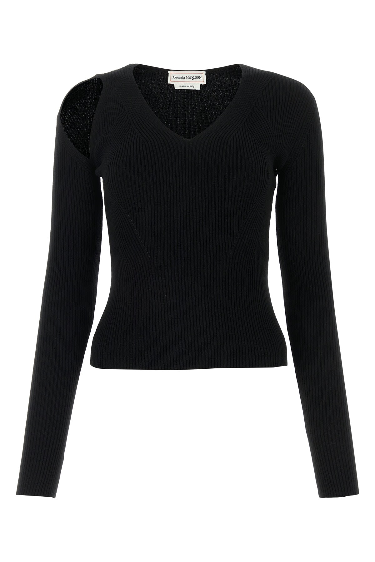 Shop Alexander Mcqueen Maglia In Black