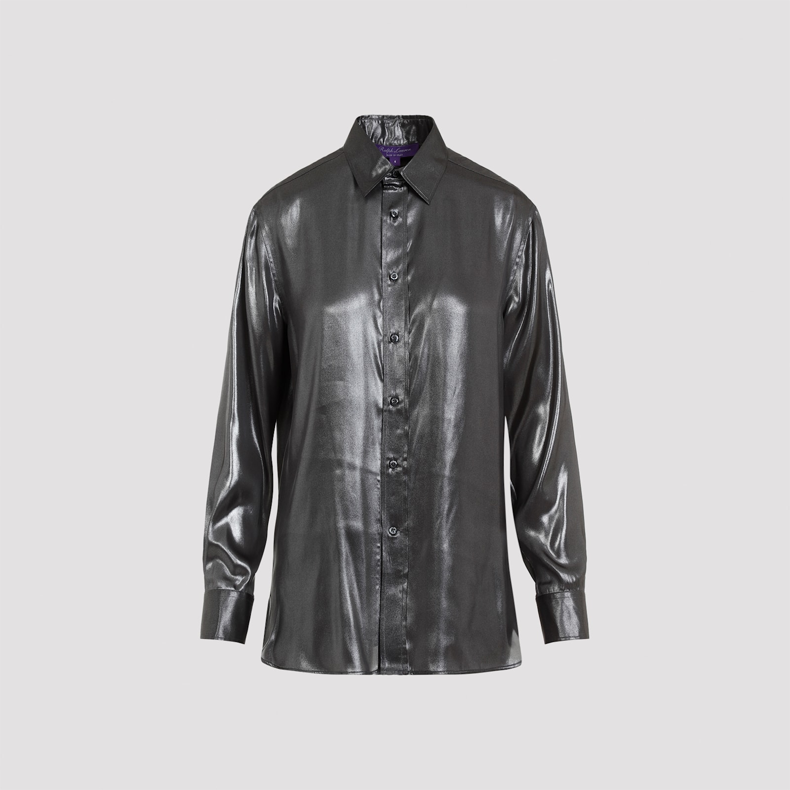 Shop Ralph Lauren Adrien Ls Shirt In Asteroid