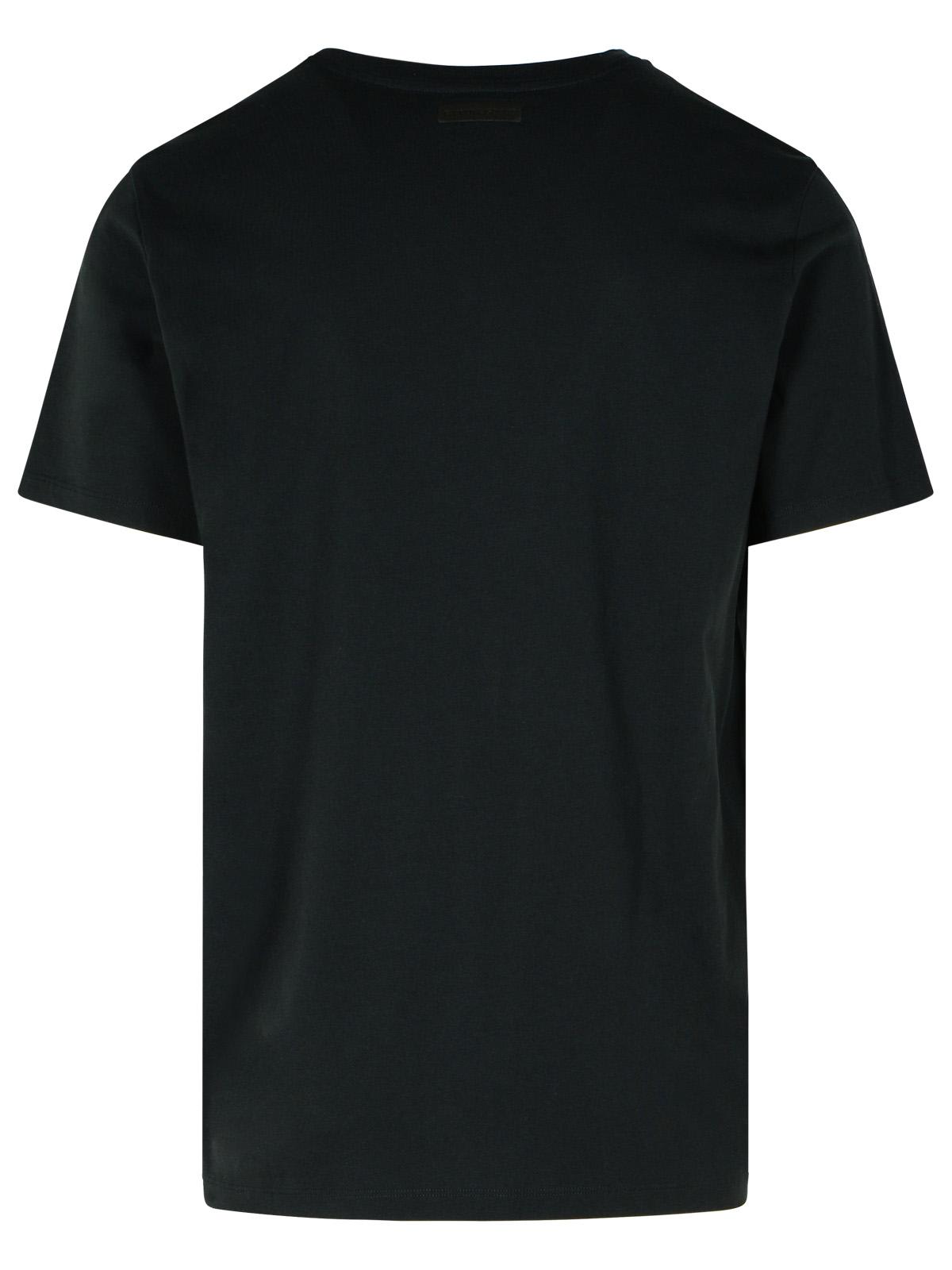 CANADA GOOSE EMERSEN BLACK COTTON T-SHIRT 