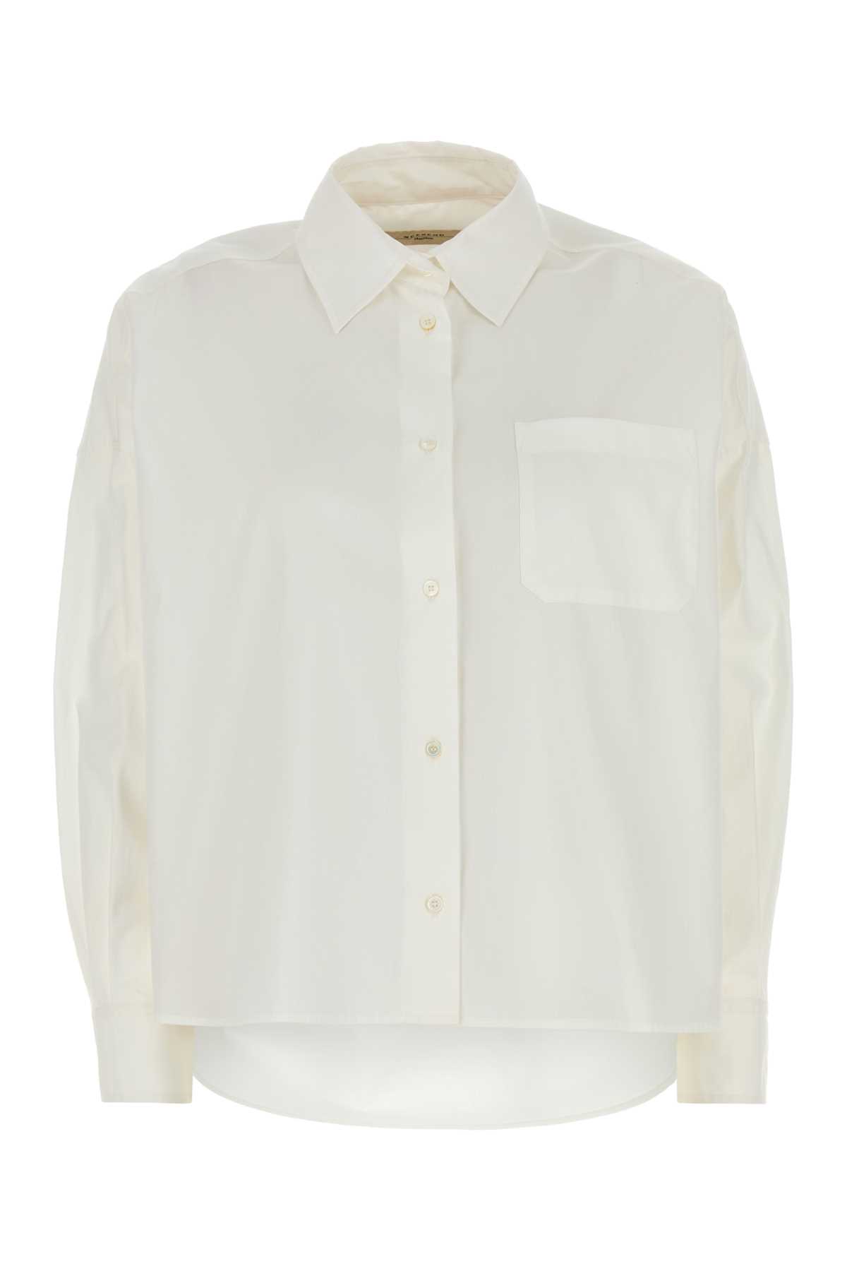 White Poplin Aureo Shirt