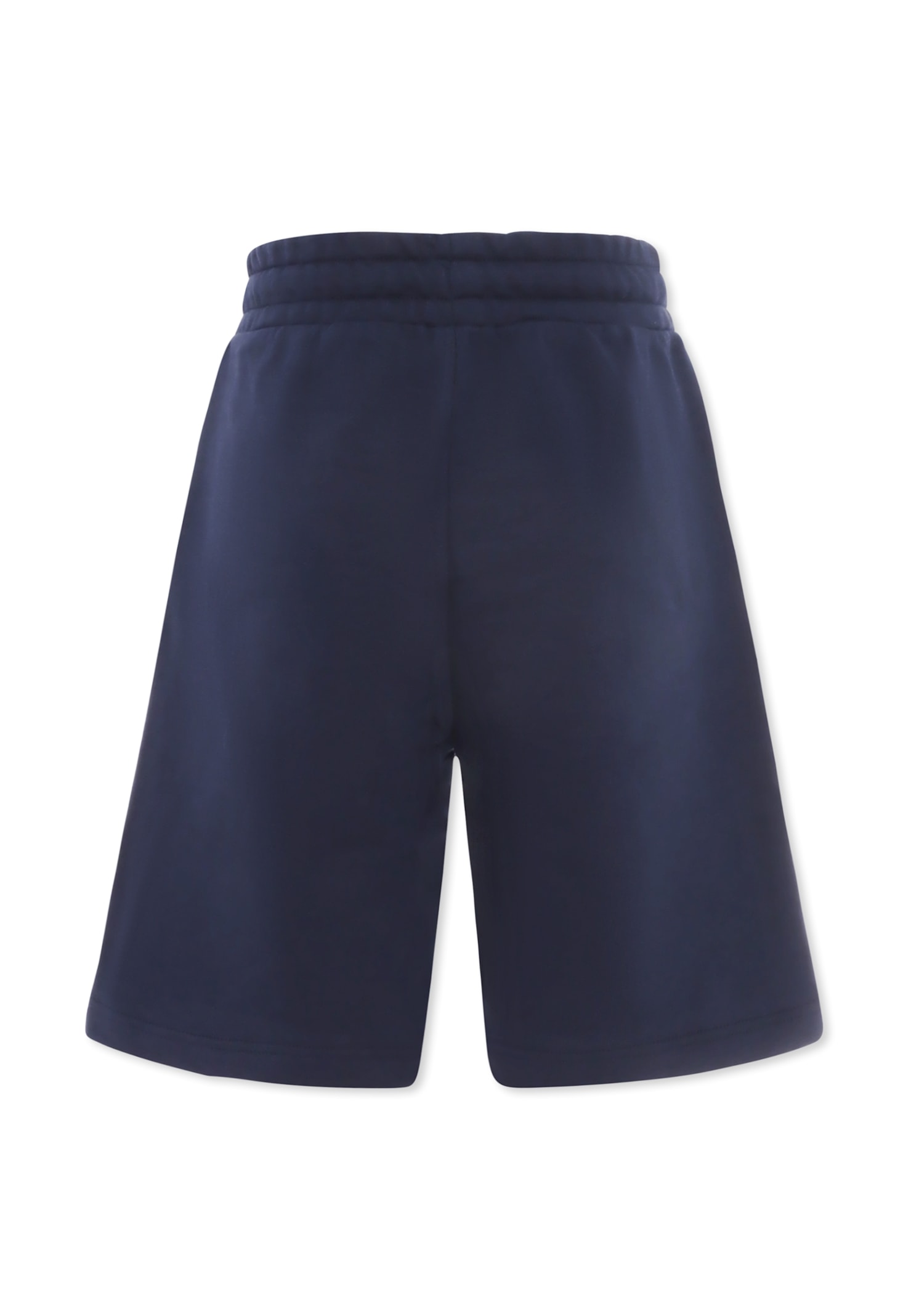 Hugo Boss Blue Shorts For Boy With Logo In Blue