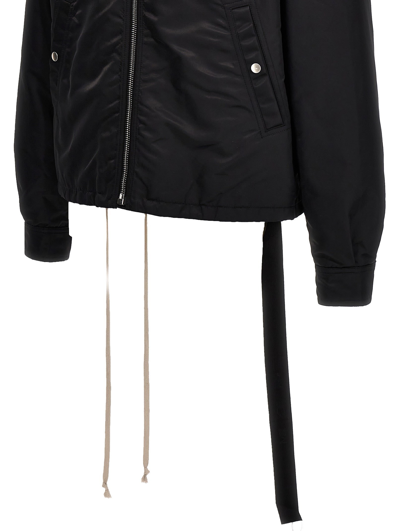 Shop Drkshdw Zipfront Jacket In Black