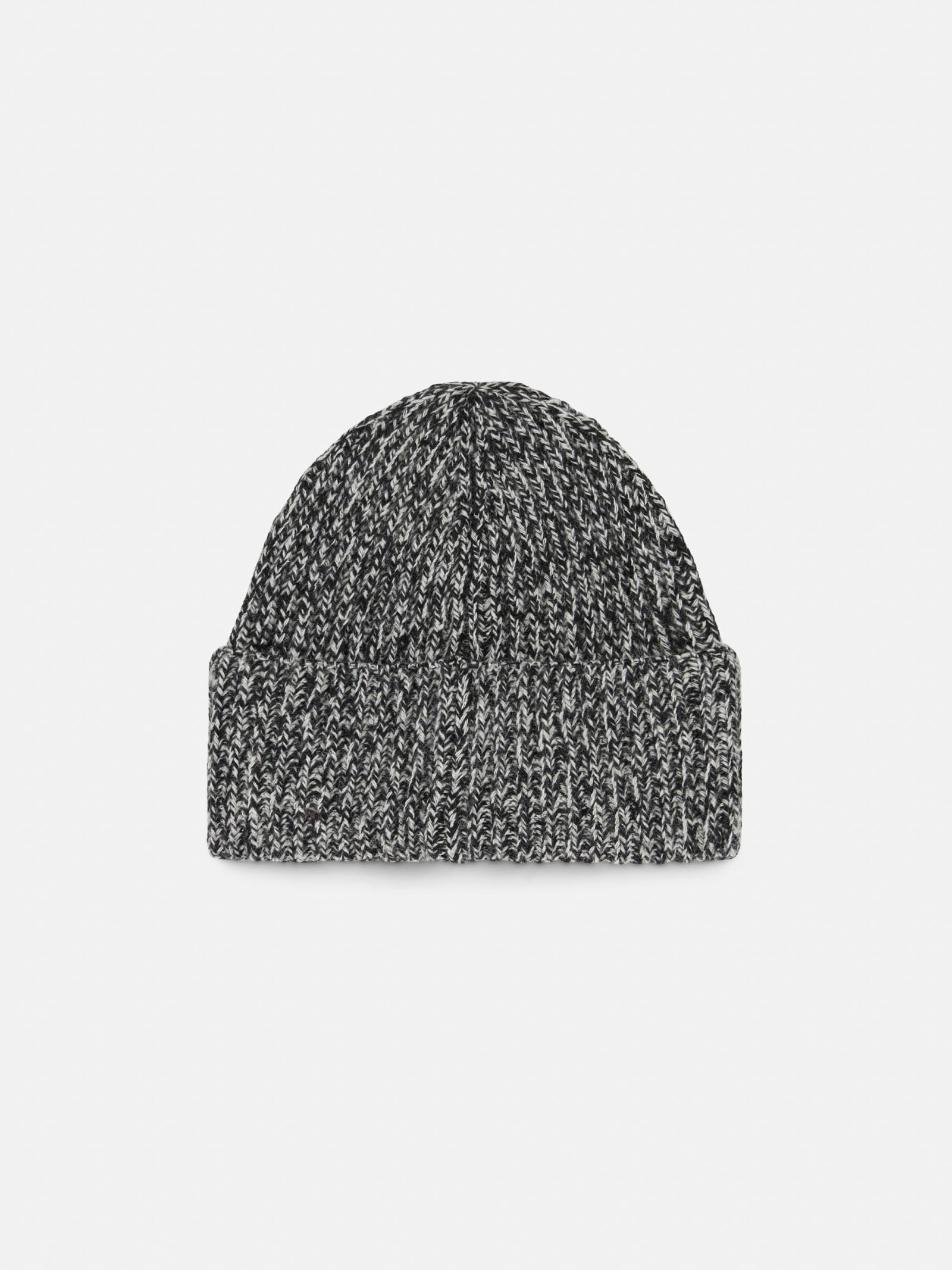 Mc2 Saint Barth Woman White Mouliné Beanie With Saint Barth Embroidery In White