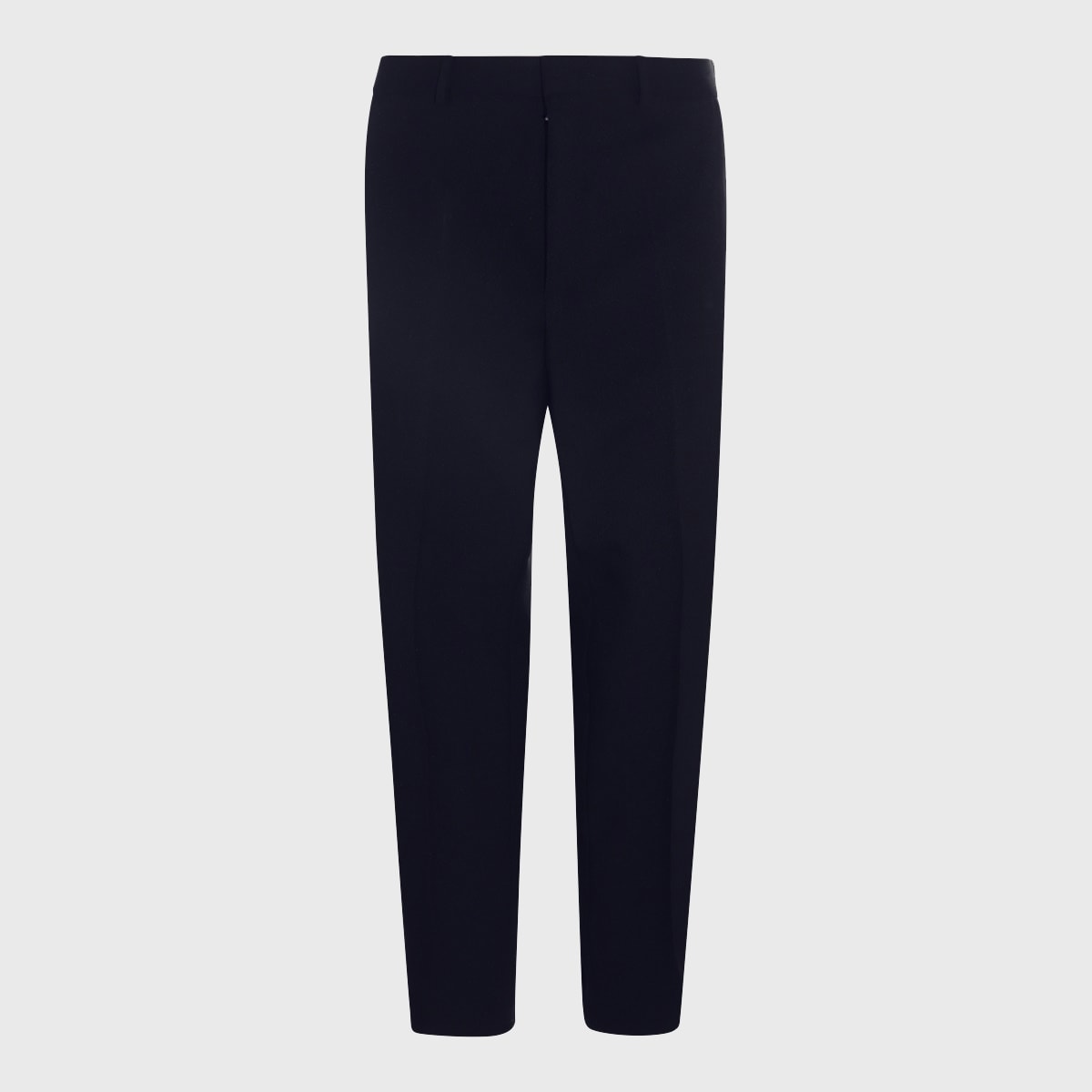 Navy Blue Wool Pants