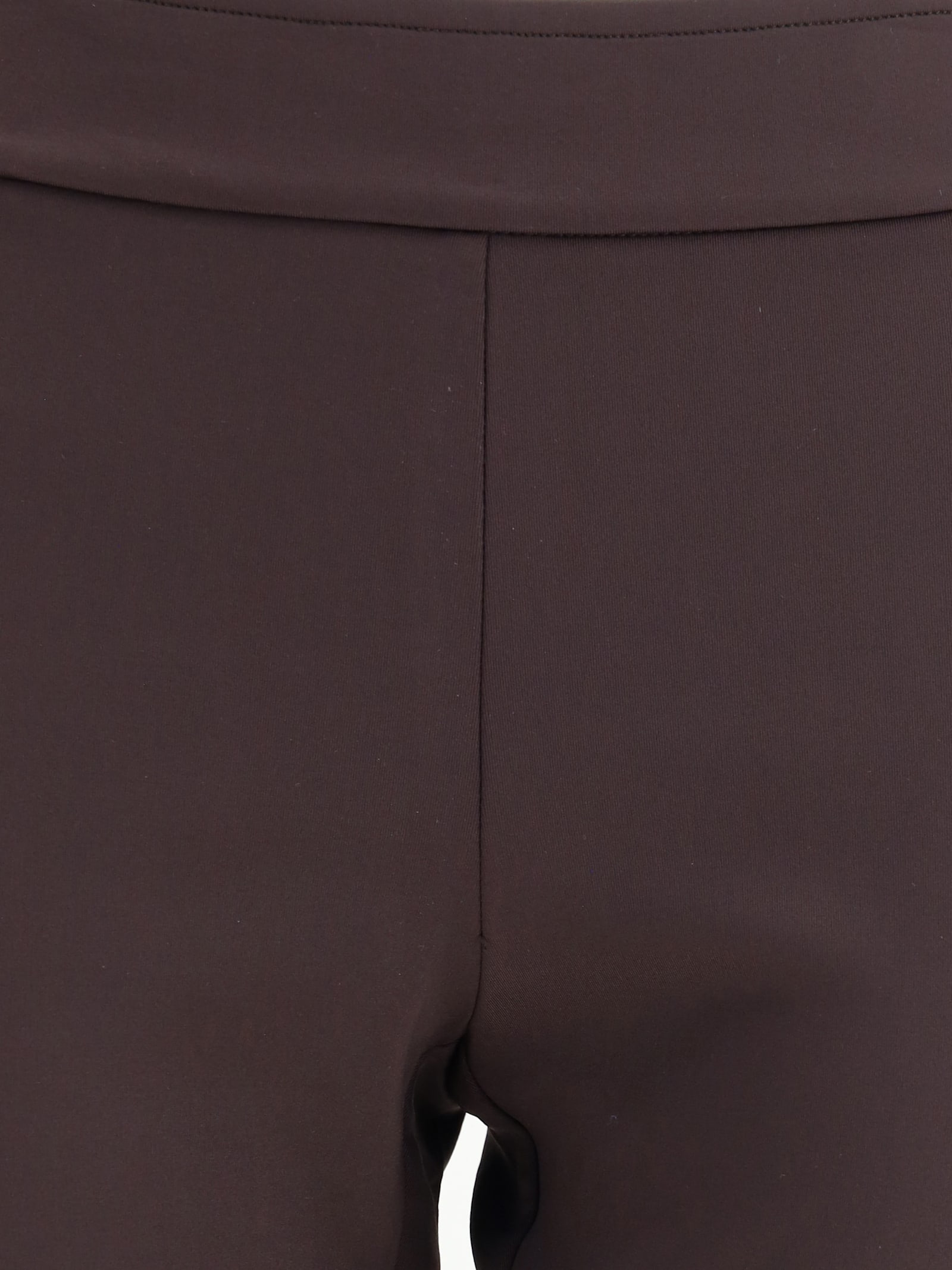 Avenue Montaigne Elasticated Freedom Pants In Brown