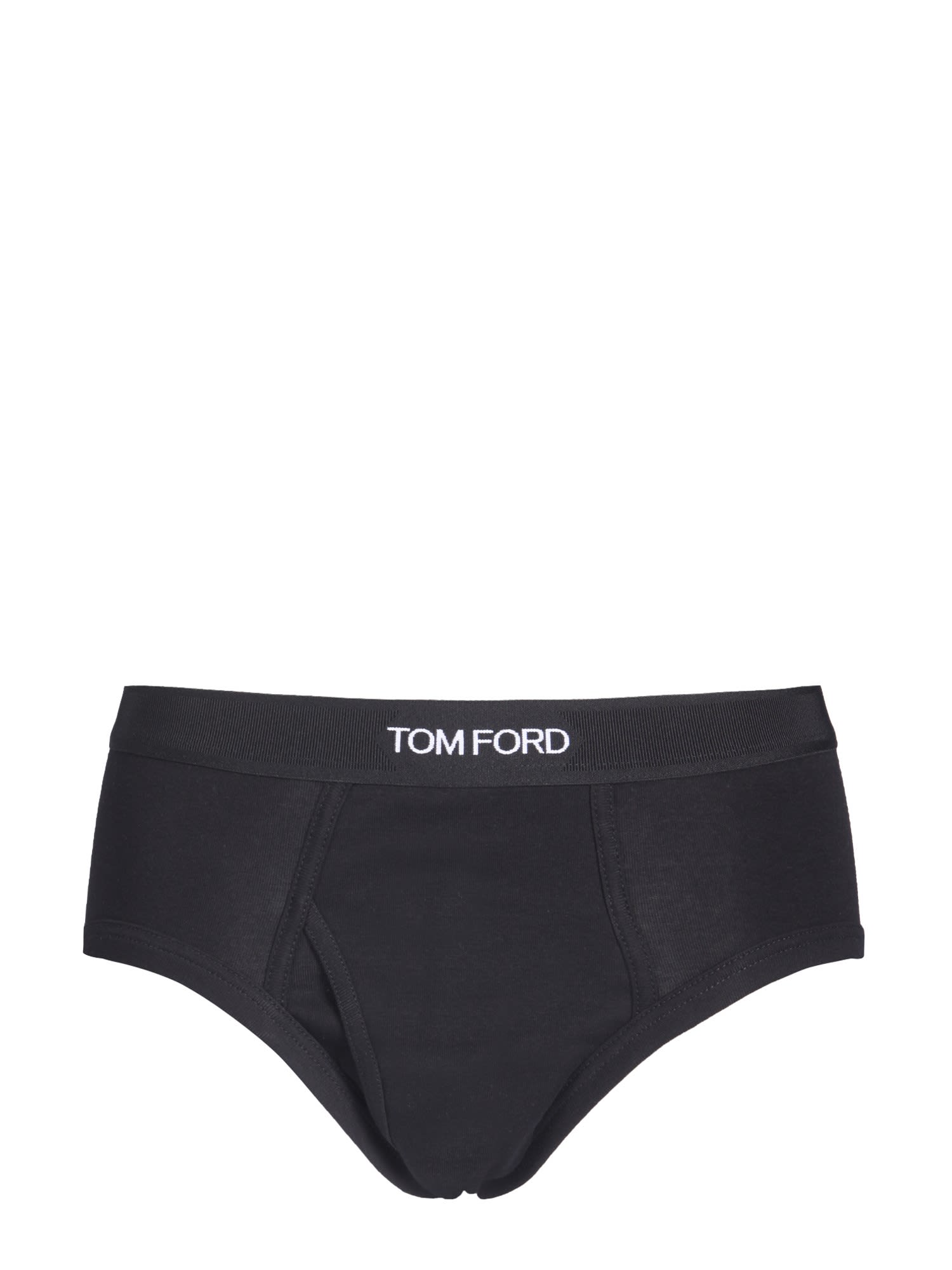 Tom Ford Briefs With Logoed Band
