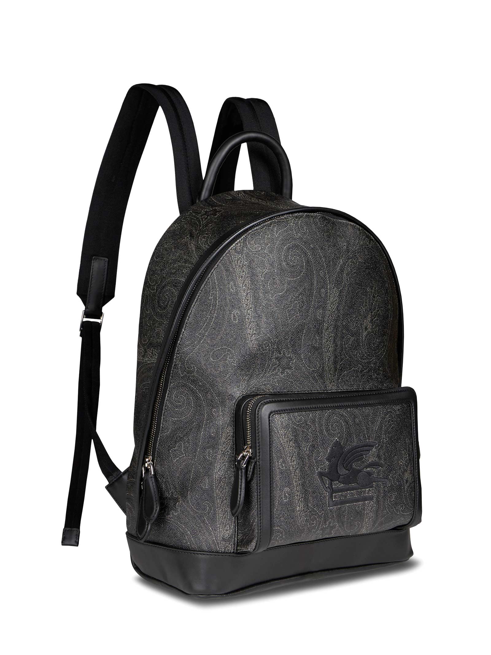 Shop Etro Backpack In Black