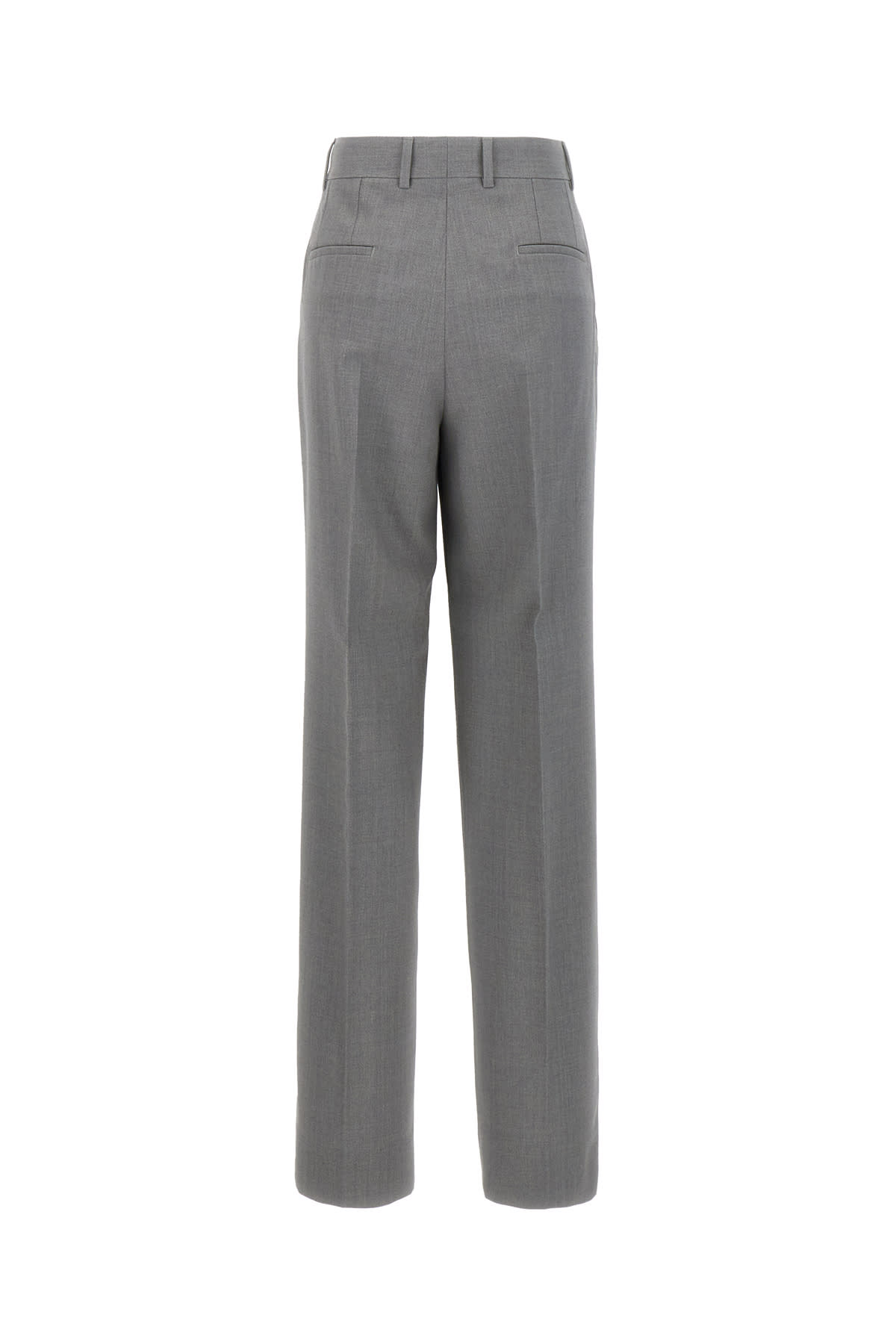 Armarium Celia Wool Straight Pleated Pants In 004