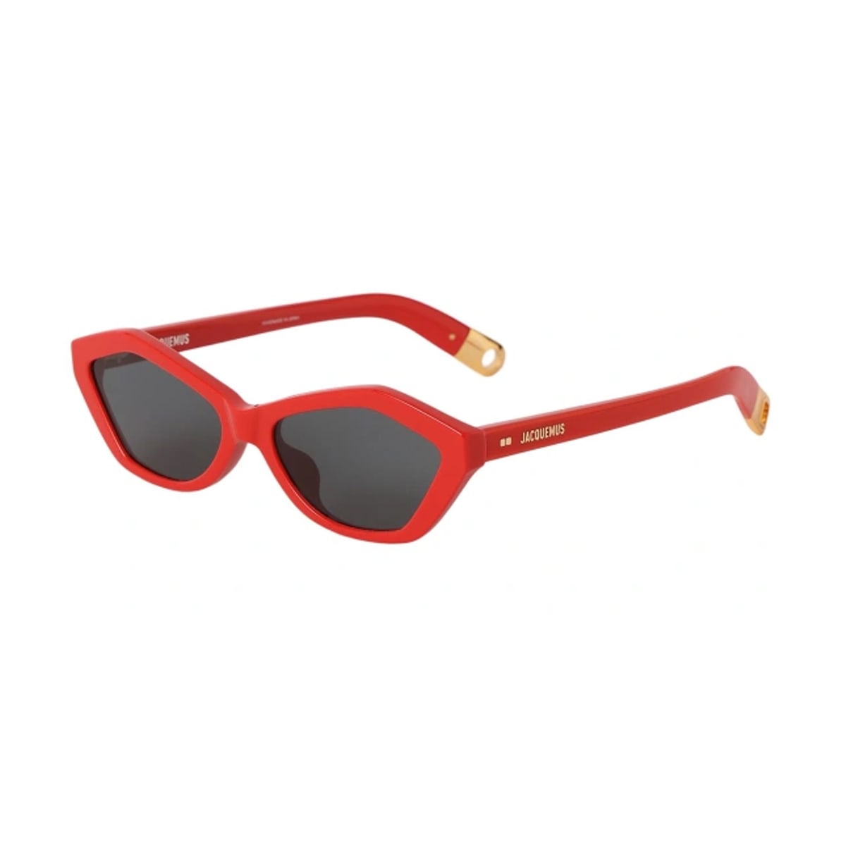 JACQUEMUS JACQUEMUS LES LUNETTES BAMBINO JAC42 C2 RED SUNGLASSES 