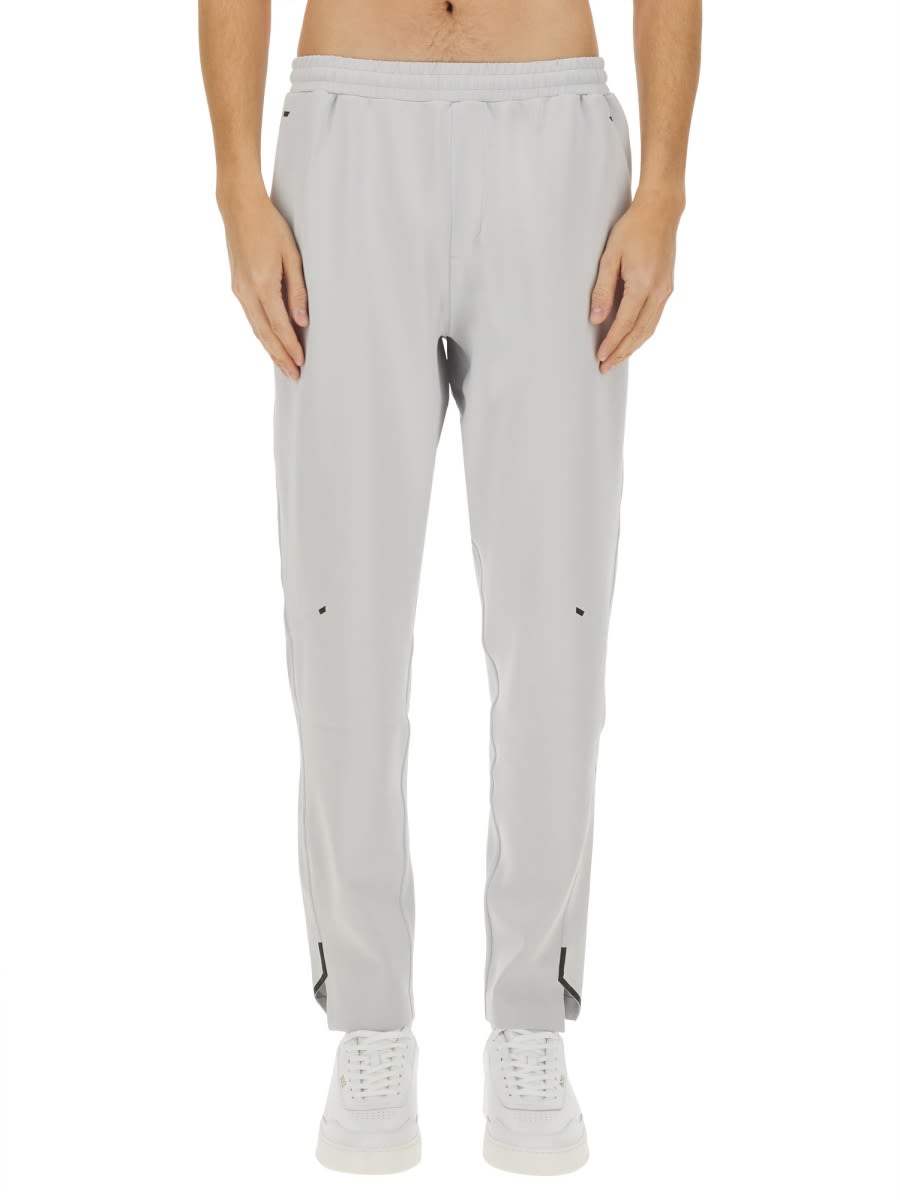Hugo Boss Boss Pants In Technical Fabric In Grey